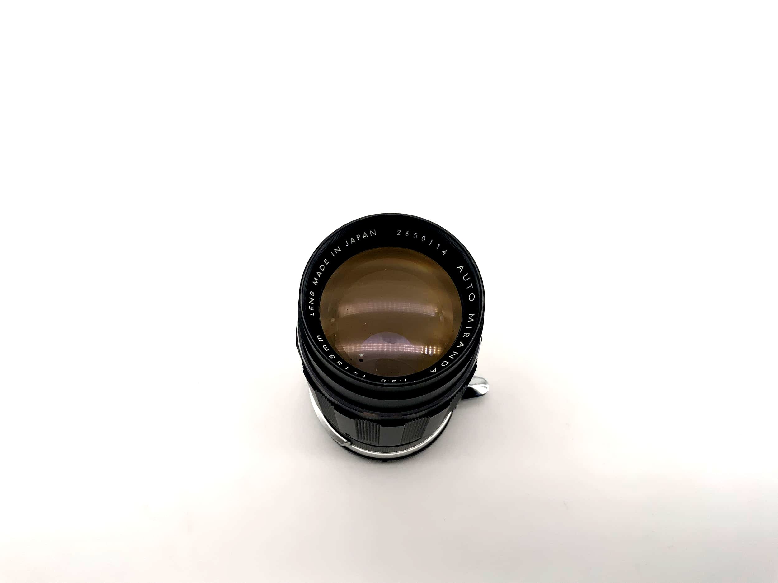 Miranda 135mm 1:3,5 Objektiv Auto Kamera Camera Lens (Miranda Mount)