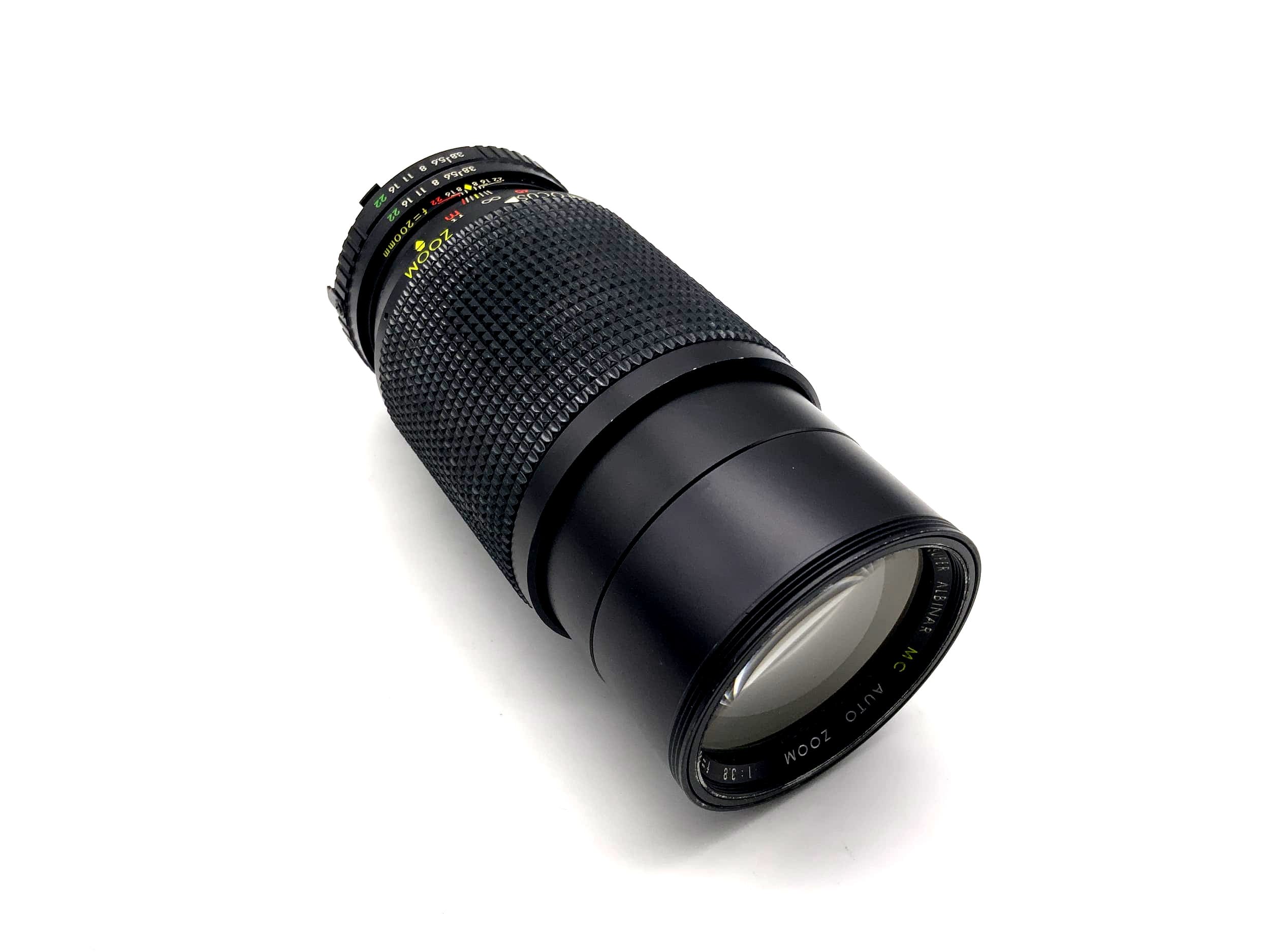 Albinar 80-200mm 1:3.8 Objektiv Super MC Auto Zoom Kamera Camera Lens (Nikon F)