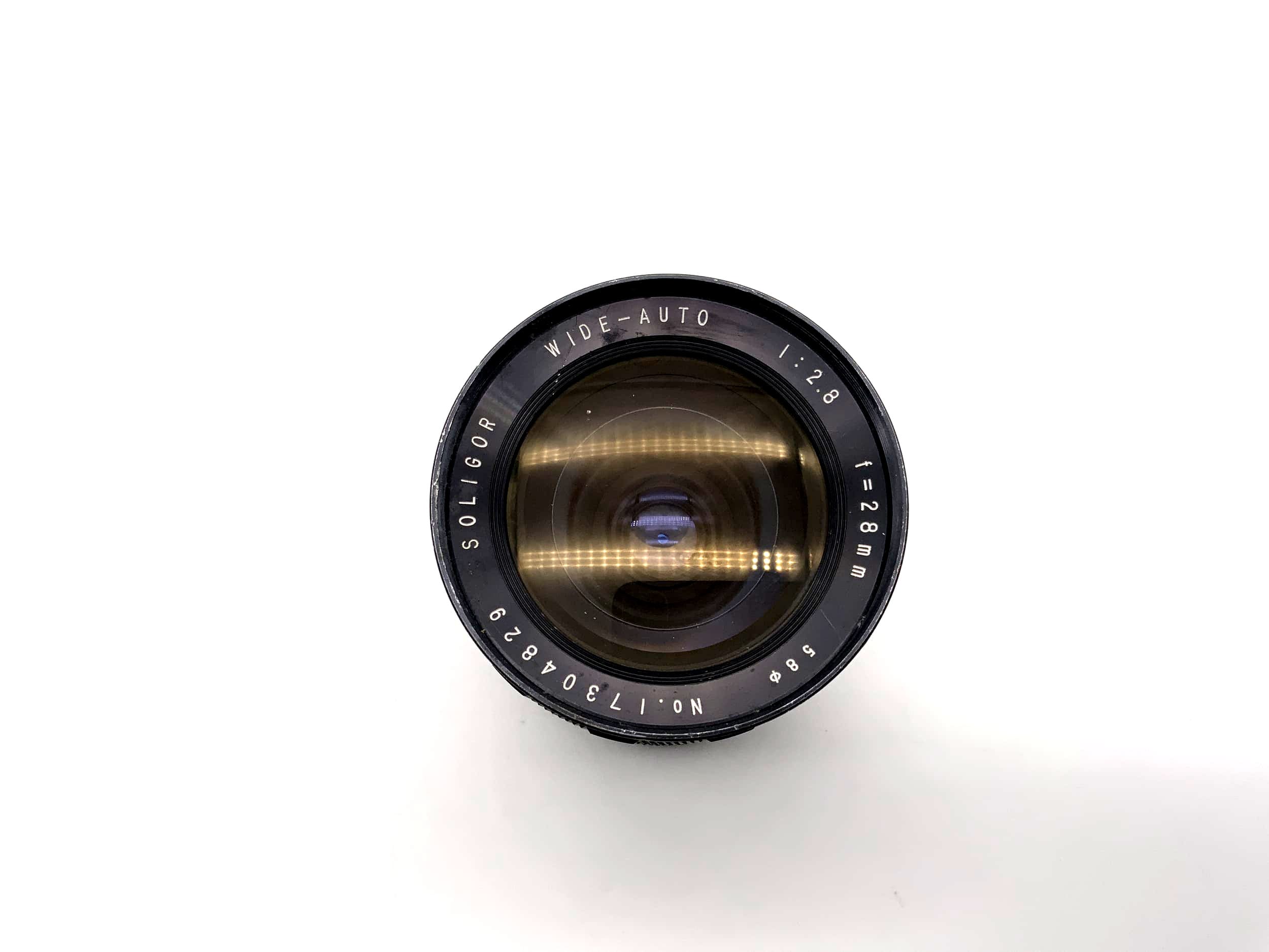 Soligor 28mm 1:2,8 Objektiv Wide-Auto Kamera Camera Lens (Nikon F)