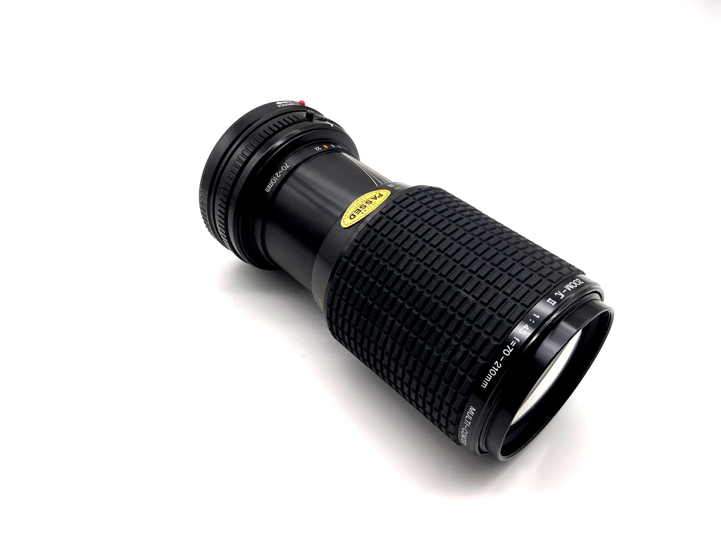 Sigma 70-210mm 1:4,5 Objektiv Zoom-K II Multi Coated Kamera Lens (Canon FD)