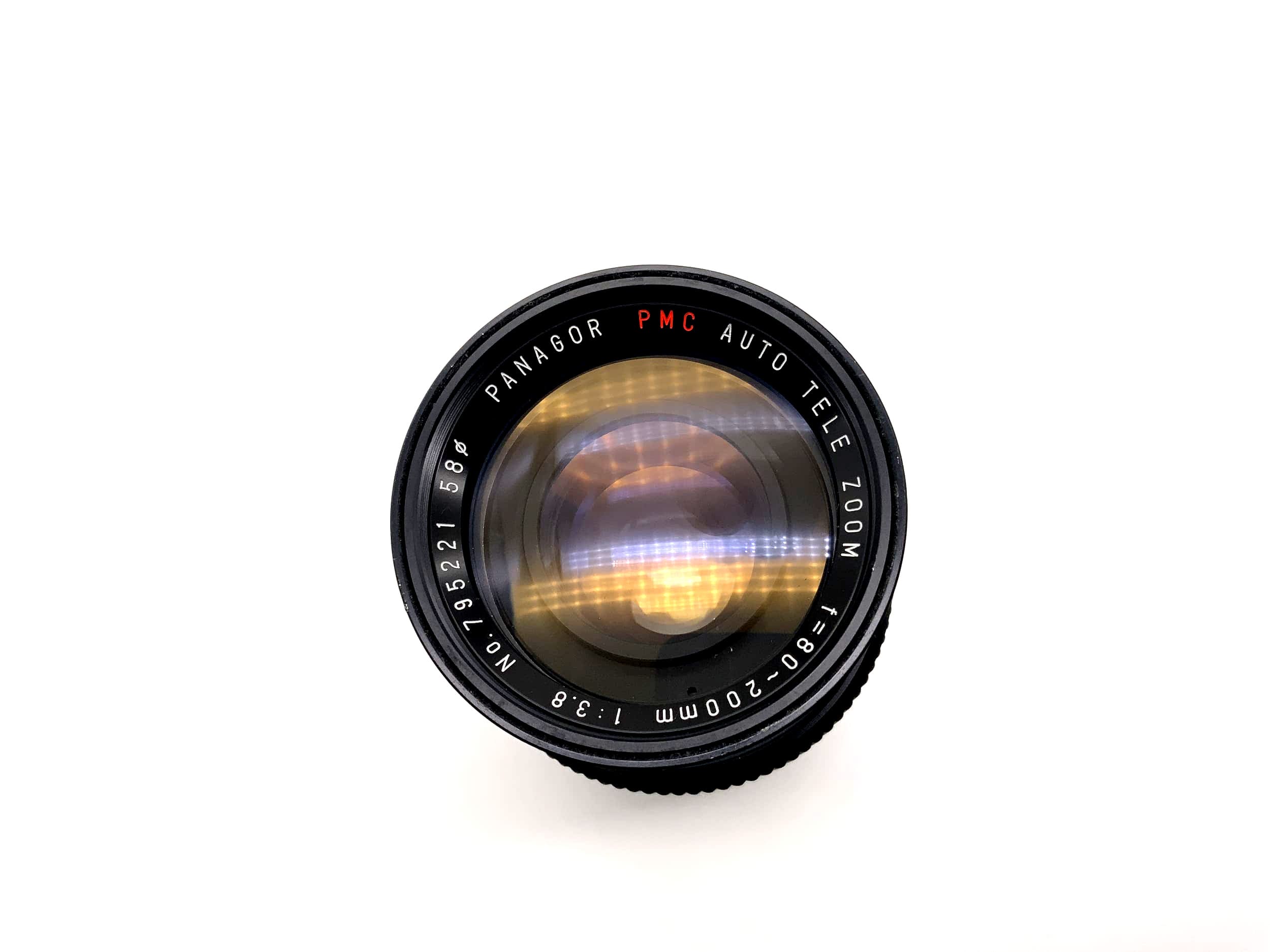 Panagor 80-200mm 1:3,8 Objektiv PMC Auto Tele Zoom Kamera Lens (Canon FD)