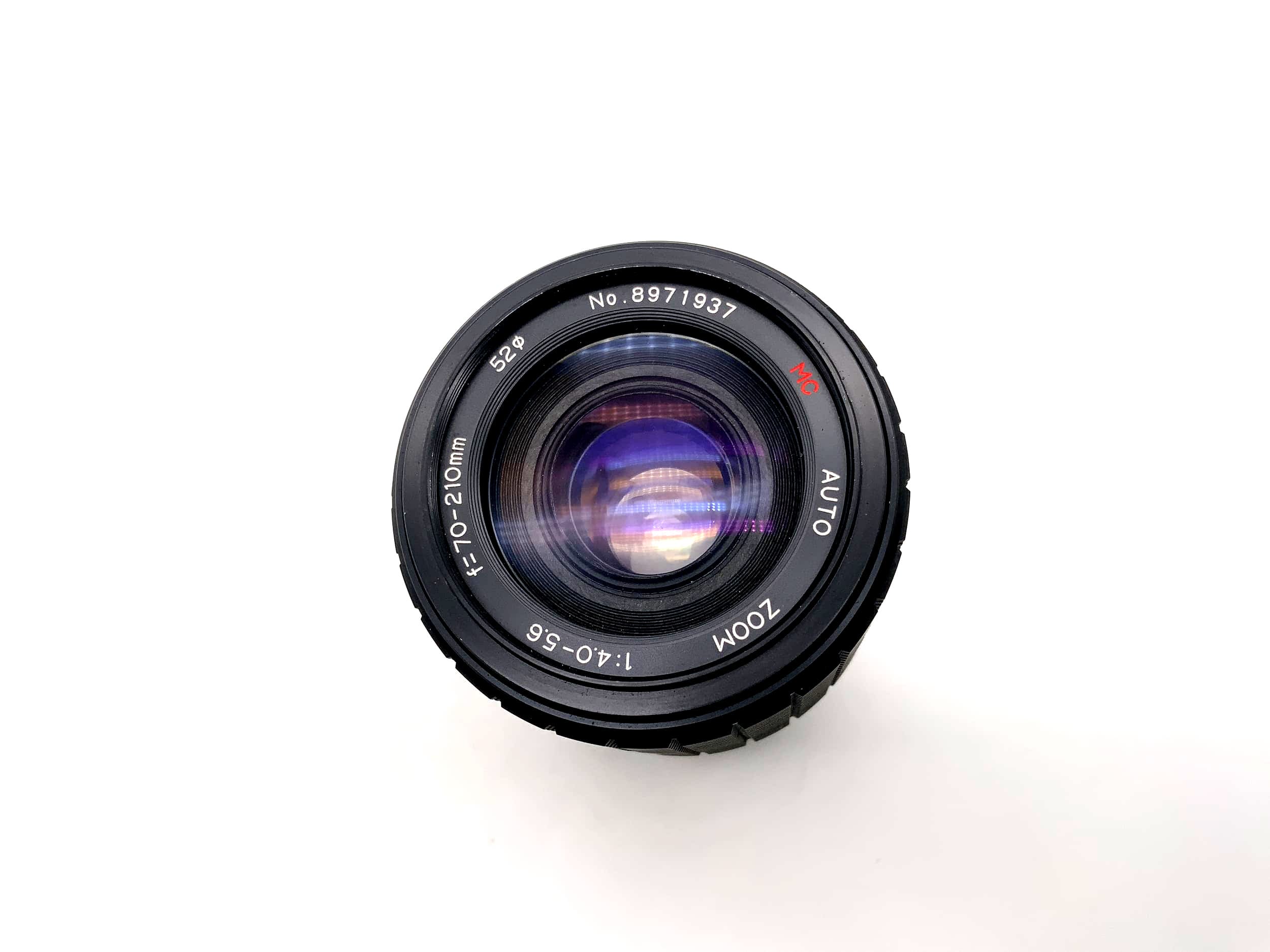 1:4,0-5,6 70-210mm Objektiv MC Auto Zoom Kamera Camera Lens (Yashica/Contax)