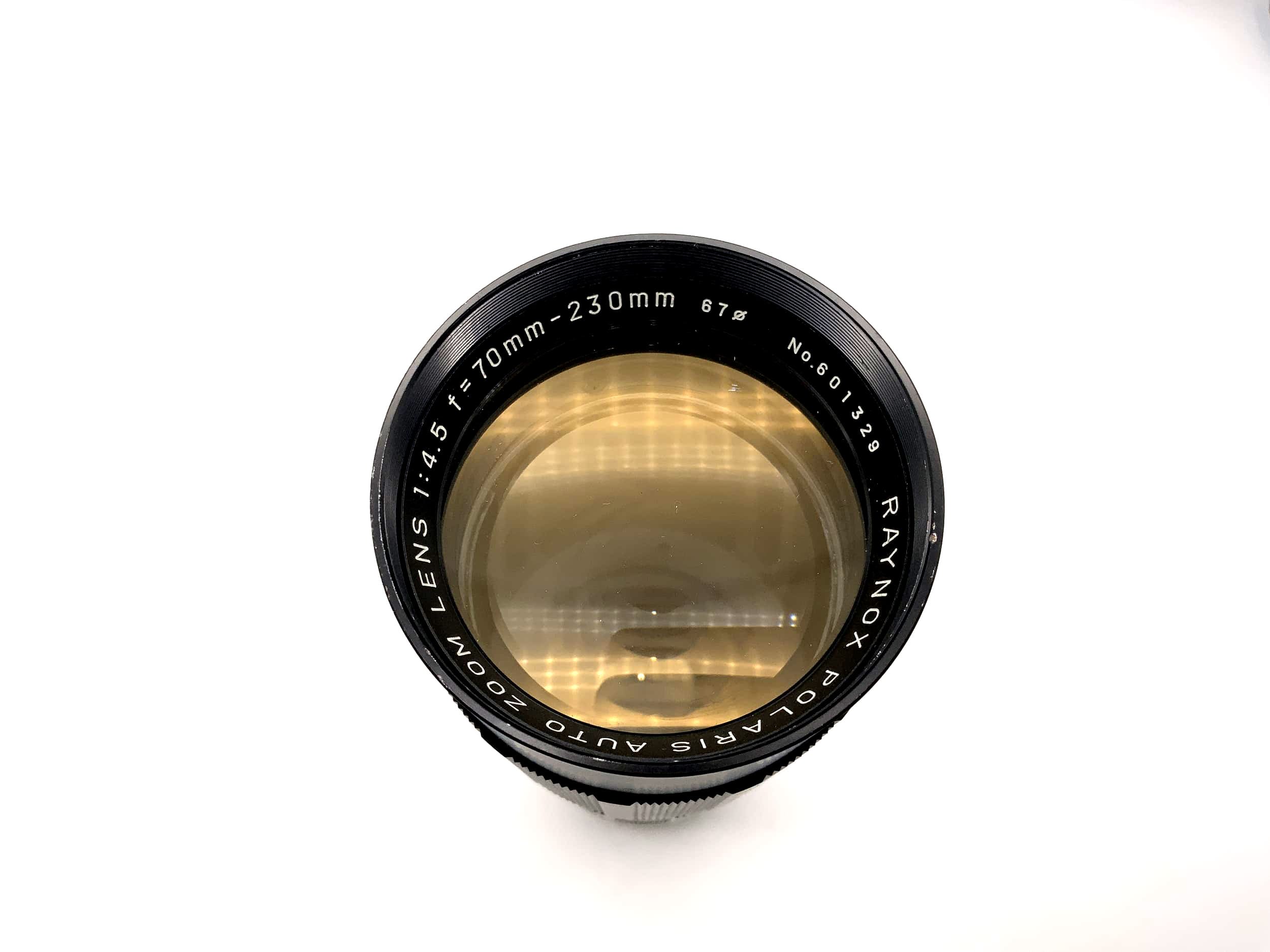 Raynox 1:4,5 70-230mm Objektiv Polaris Auto Zoom Lens Kamera Camera Lens (M42)