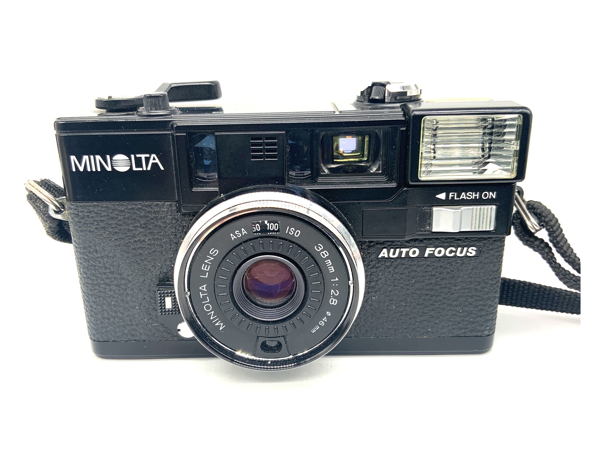 Minolta Hi-Matic AF2 Point&Shoot mit 38mm 1:2.8 Kompaktkamera Analogkamera