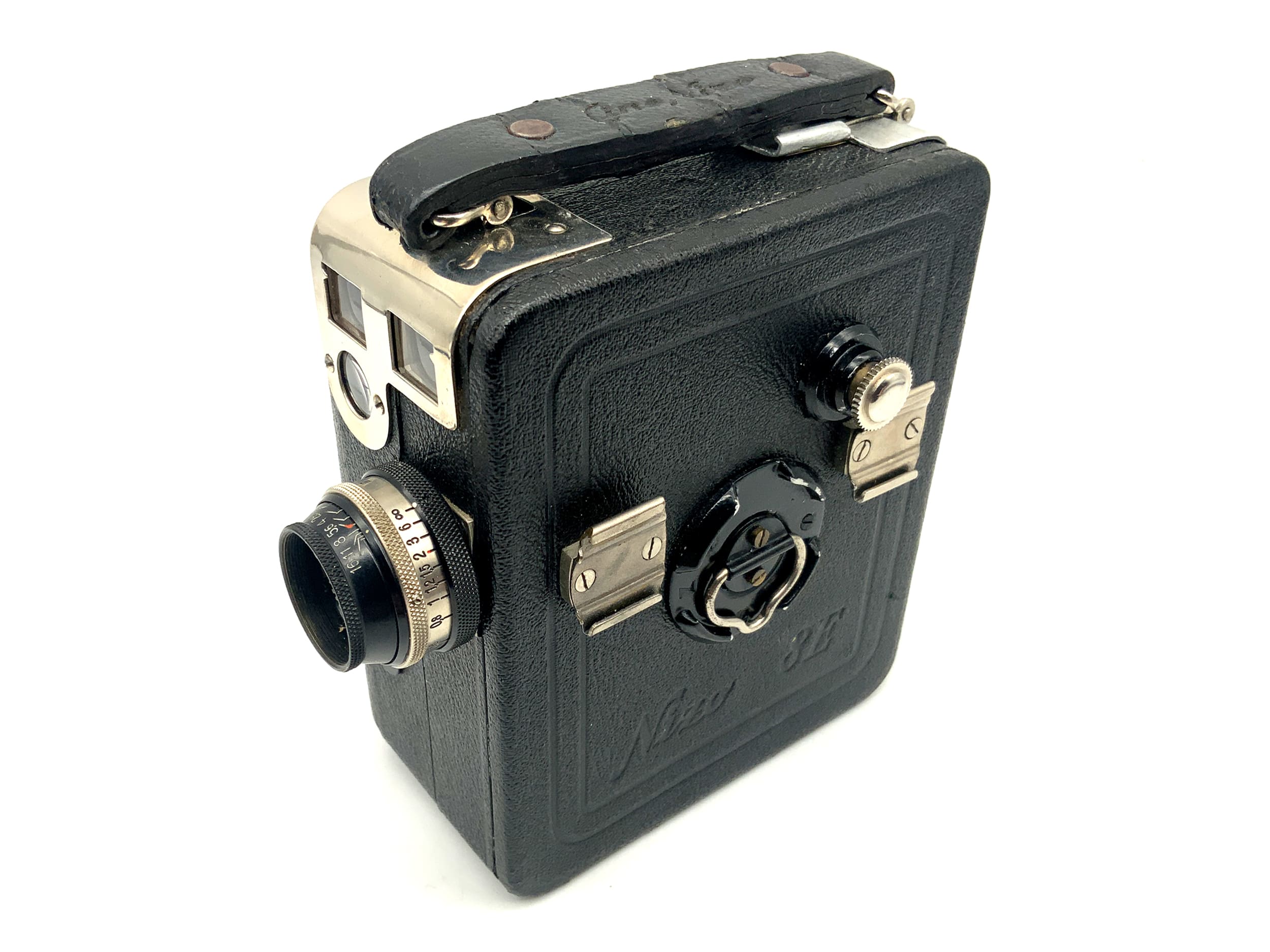 Braun Cine Nizo 8E Filmkamera mit Biotar 1:1.5 f=1.25cm Doppel 8mm Schmalfilm