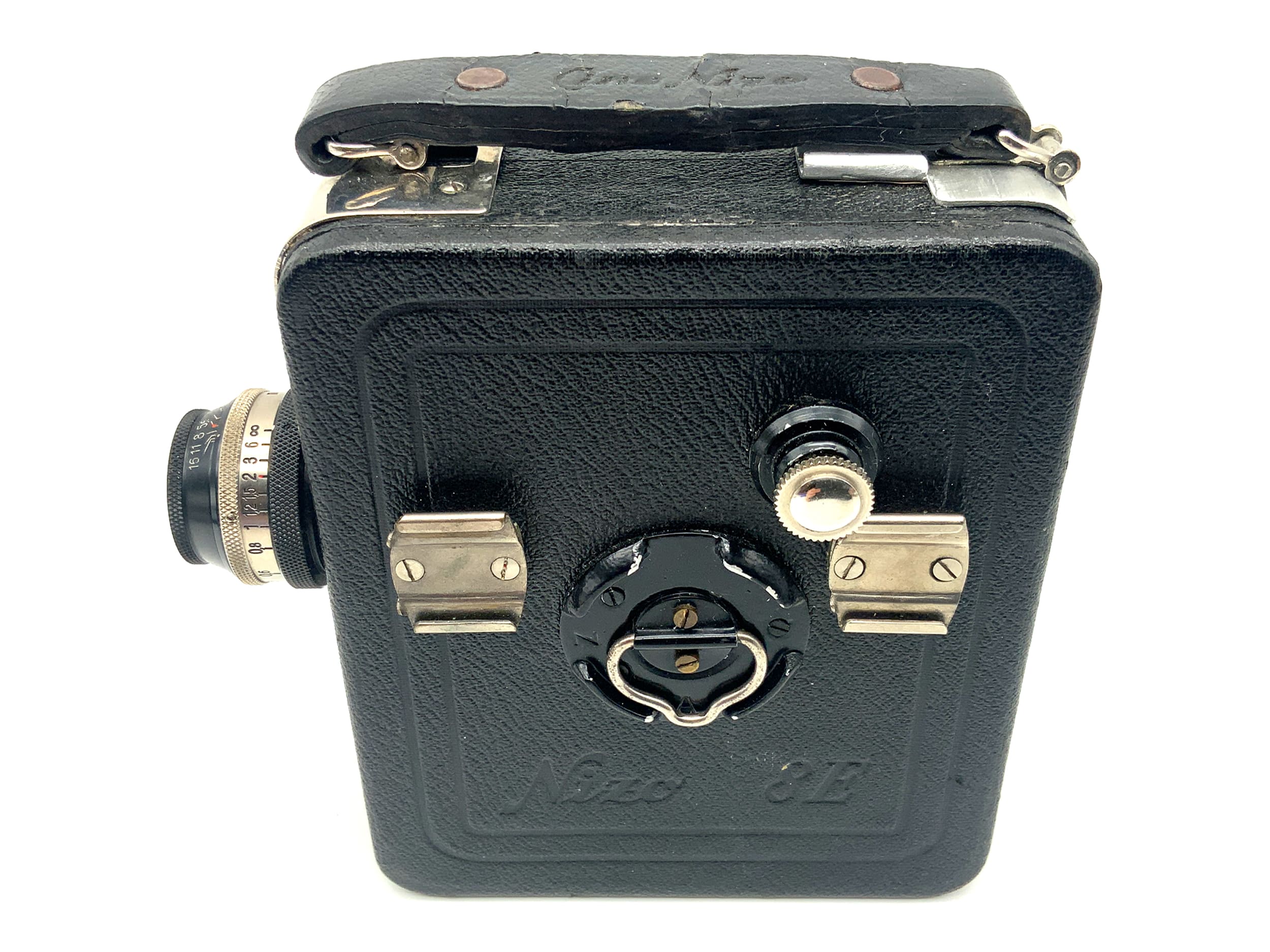 Braun Cine Nizo 8E Filmkamera mit Biotar 1:1.5 f=1.25cm Doppel 8mm Schmalfilm