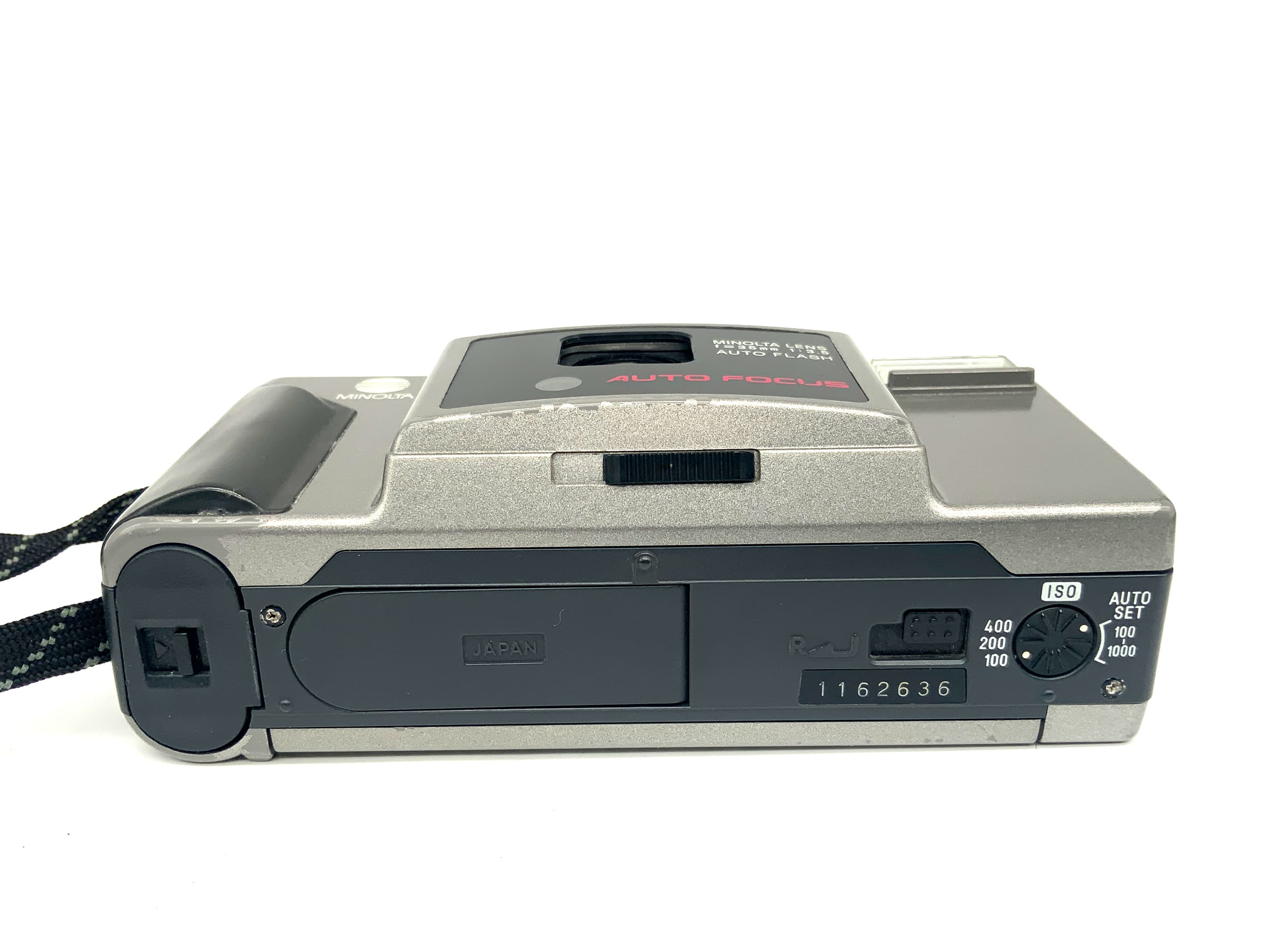 Minolta AF-E Point&Shoot mit 3.5/35mm Auto Flash Kompaktkamera Analogkamera
