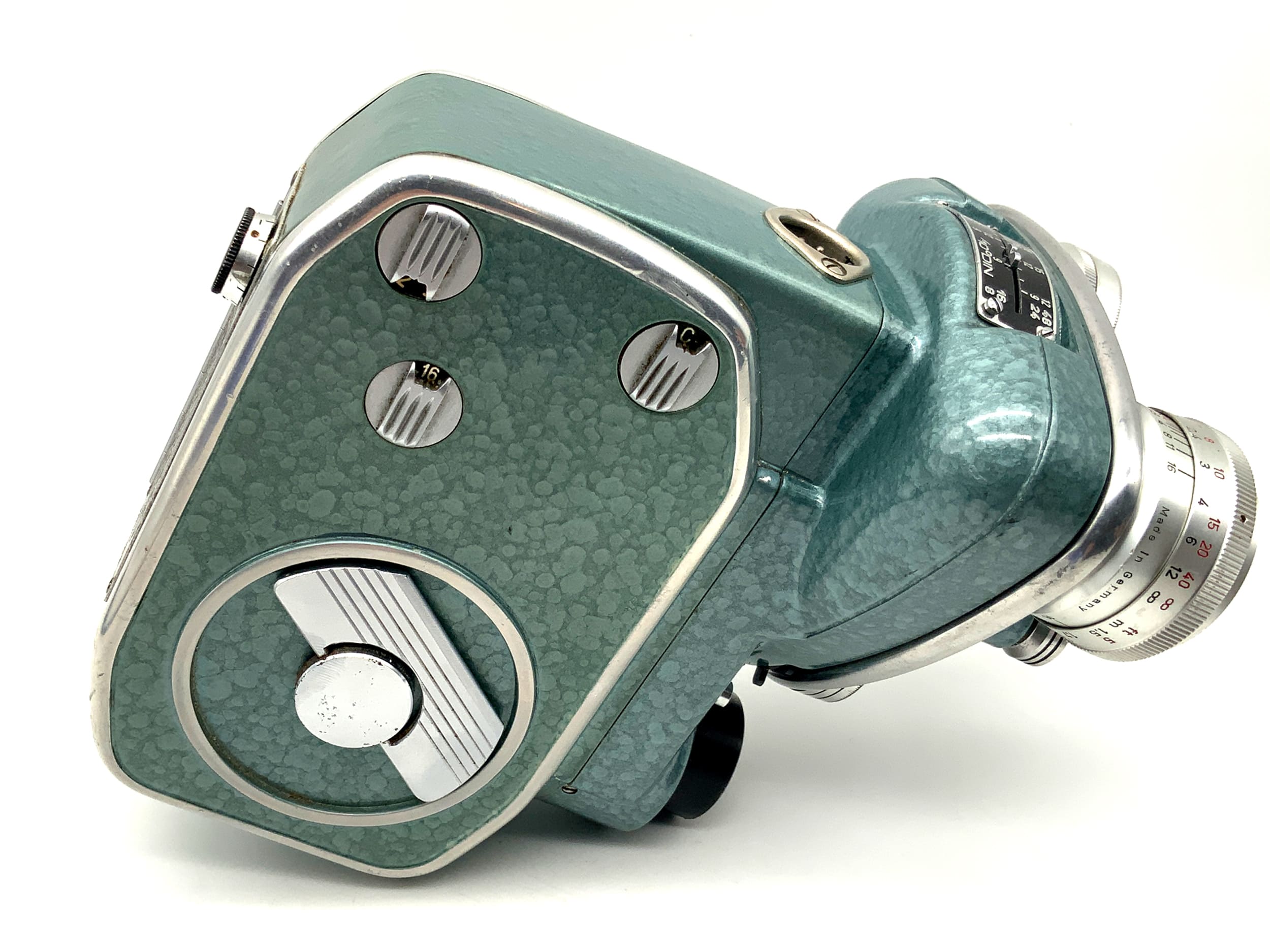 Bauer 88D Filmkamera mit Longar 2x, Curtar 0,5x, Ronar 12,5mm Doppel 8mm