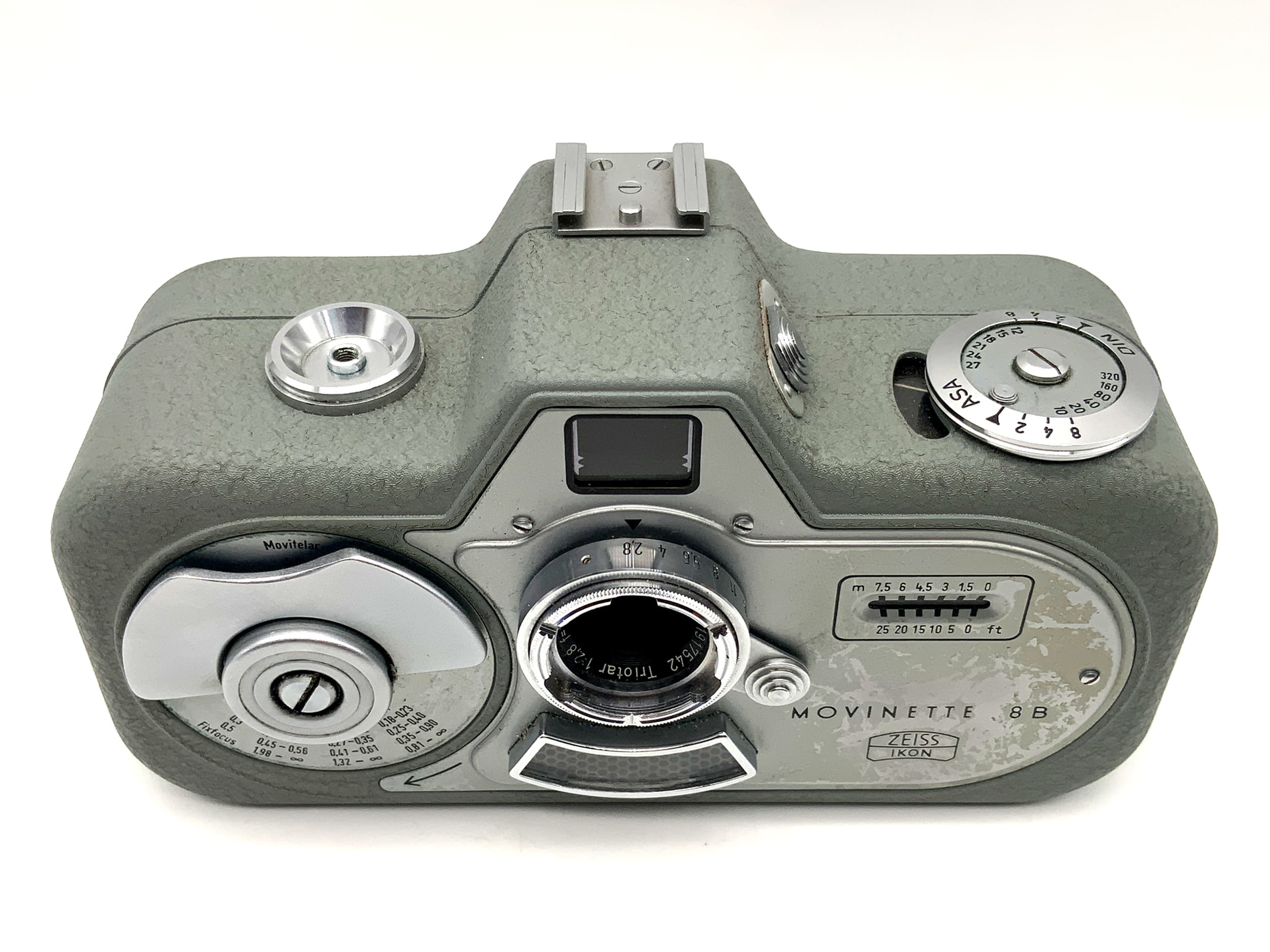 Zeiss Ikon Movinette 8B Filmkamera mit Triotar 1:2.8 f=10mm 16mm Schmalfilm