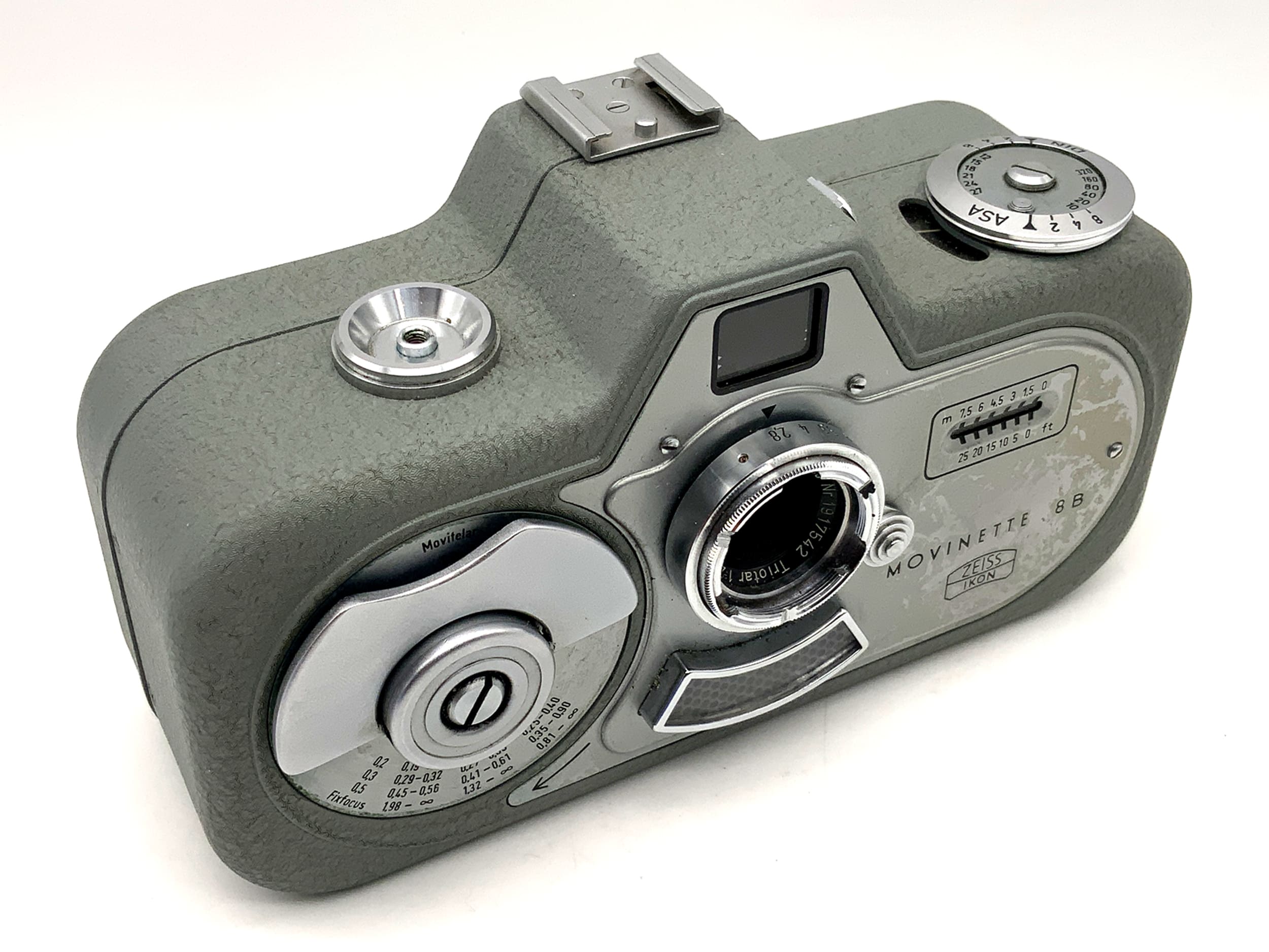 Zeiss Ikon Movinette 8B Filmkamera mit Triotar 1:2.8 f=10mm 16mm Schmalfilm