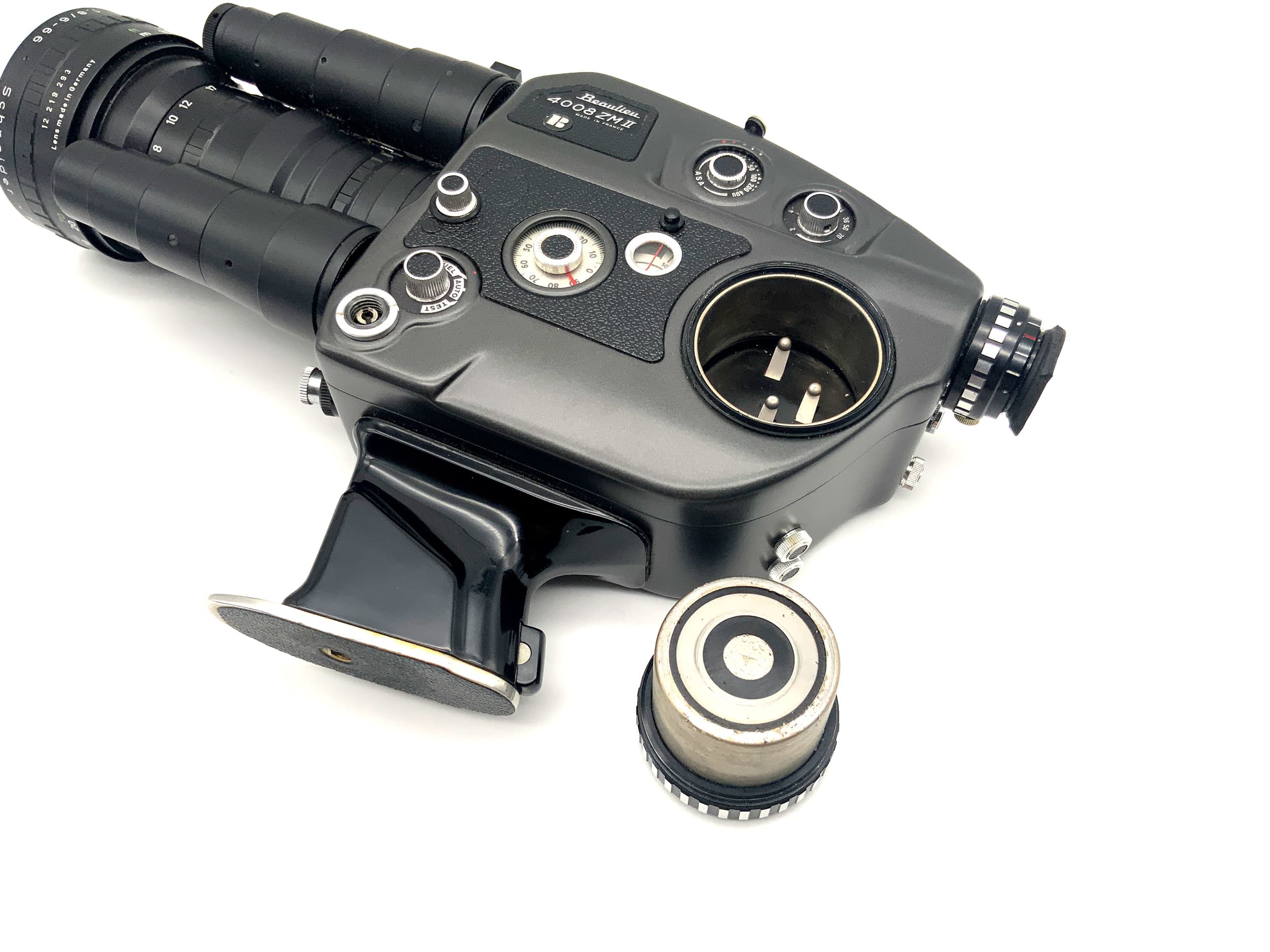 Beaulieu 4008 ZM II Filmkamera mit Optivaron 1.8/6-66 Super 8 !UNGETESTET!