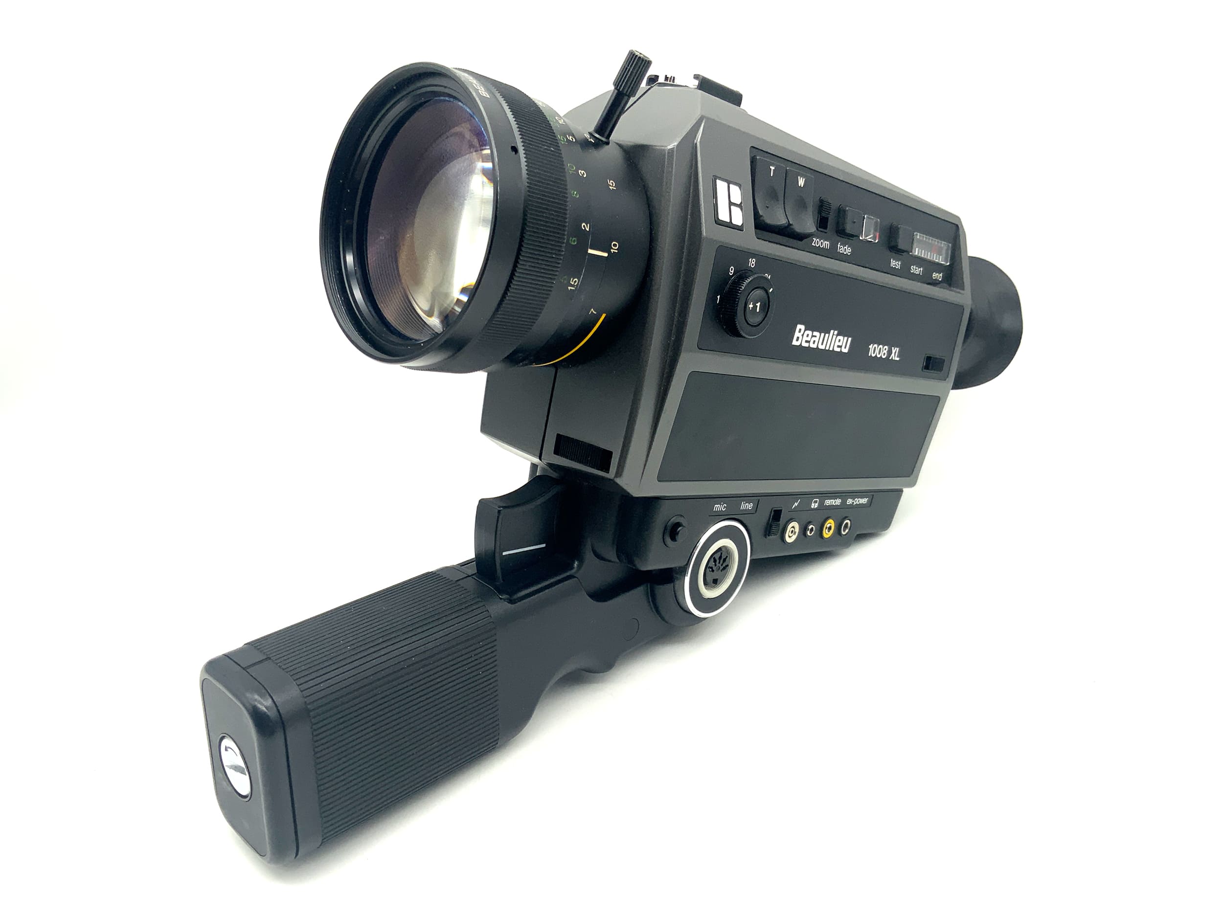 Beaulieu 1008 XL Filmkamera mit Zoom Macro 1:1.2/7-45 Super 8 mit Tasche