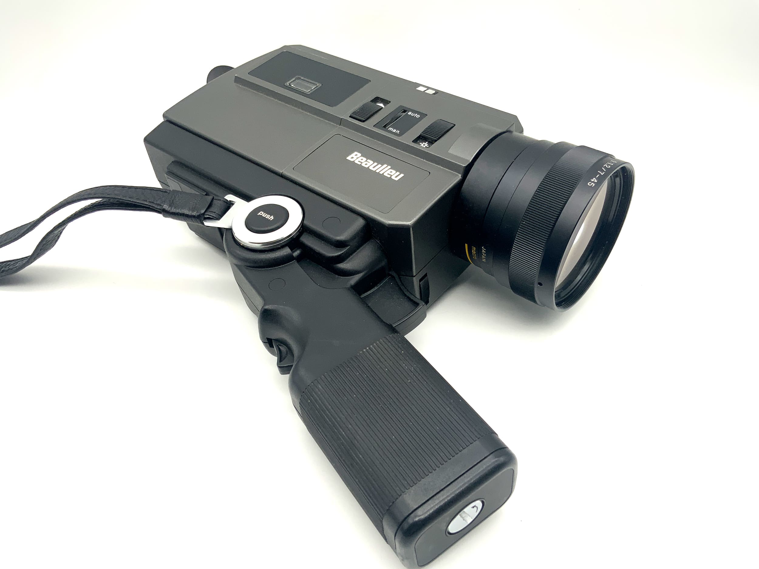 Beaulieu 1008 XL Filmkamera mit Zoom Macro 1:1.2/7-45 Super 8 mit Tasche