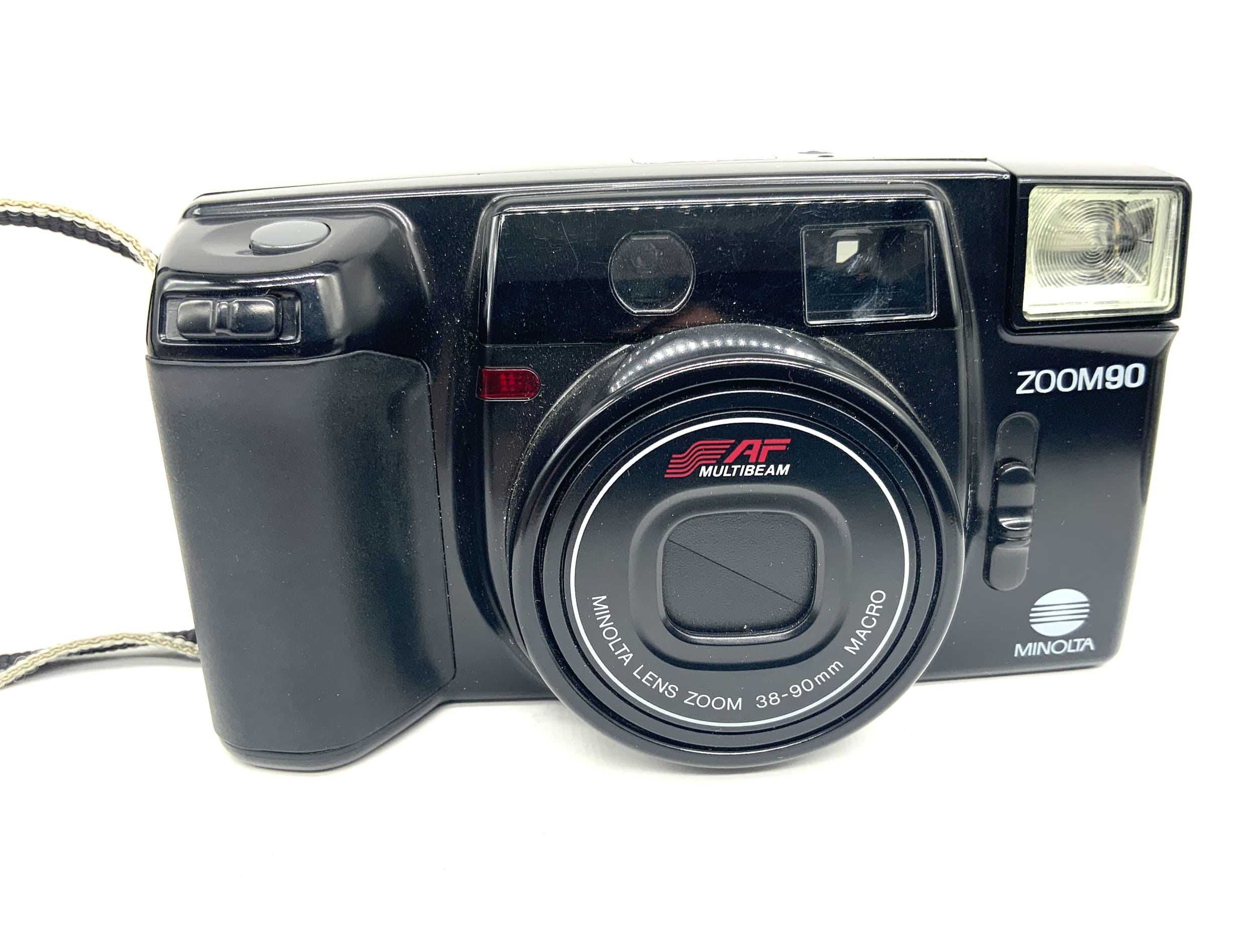 Minolta AF-Zoom 90 Point&Shoot mit 38-90mm Macro Kompaktkamera Analogkamera