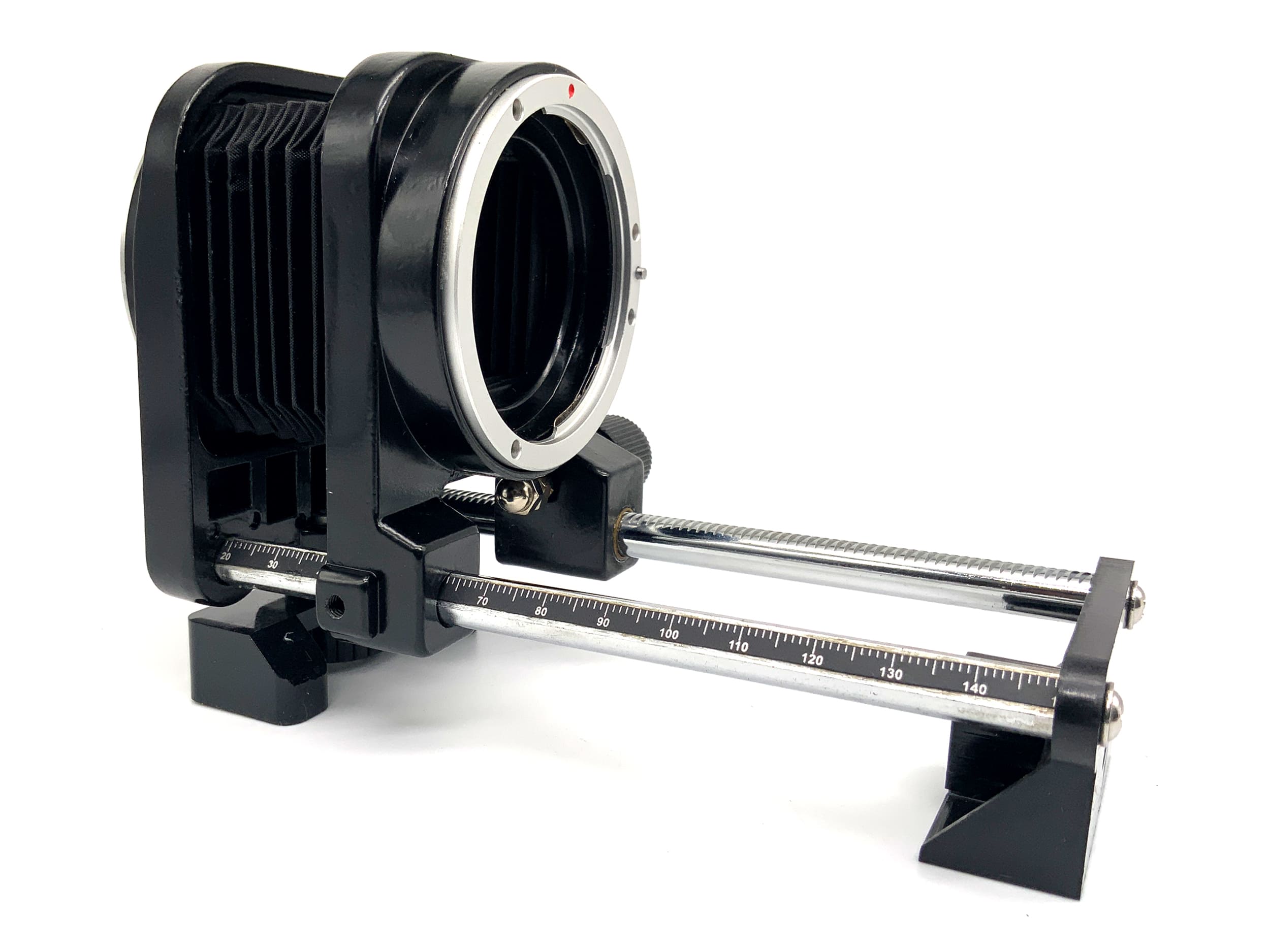 Balgengerät Schwarz Bellows Makrobalgen in OVP (Canon FD)