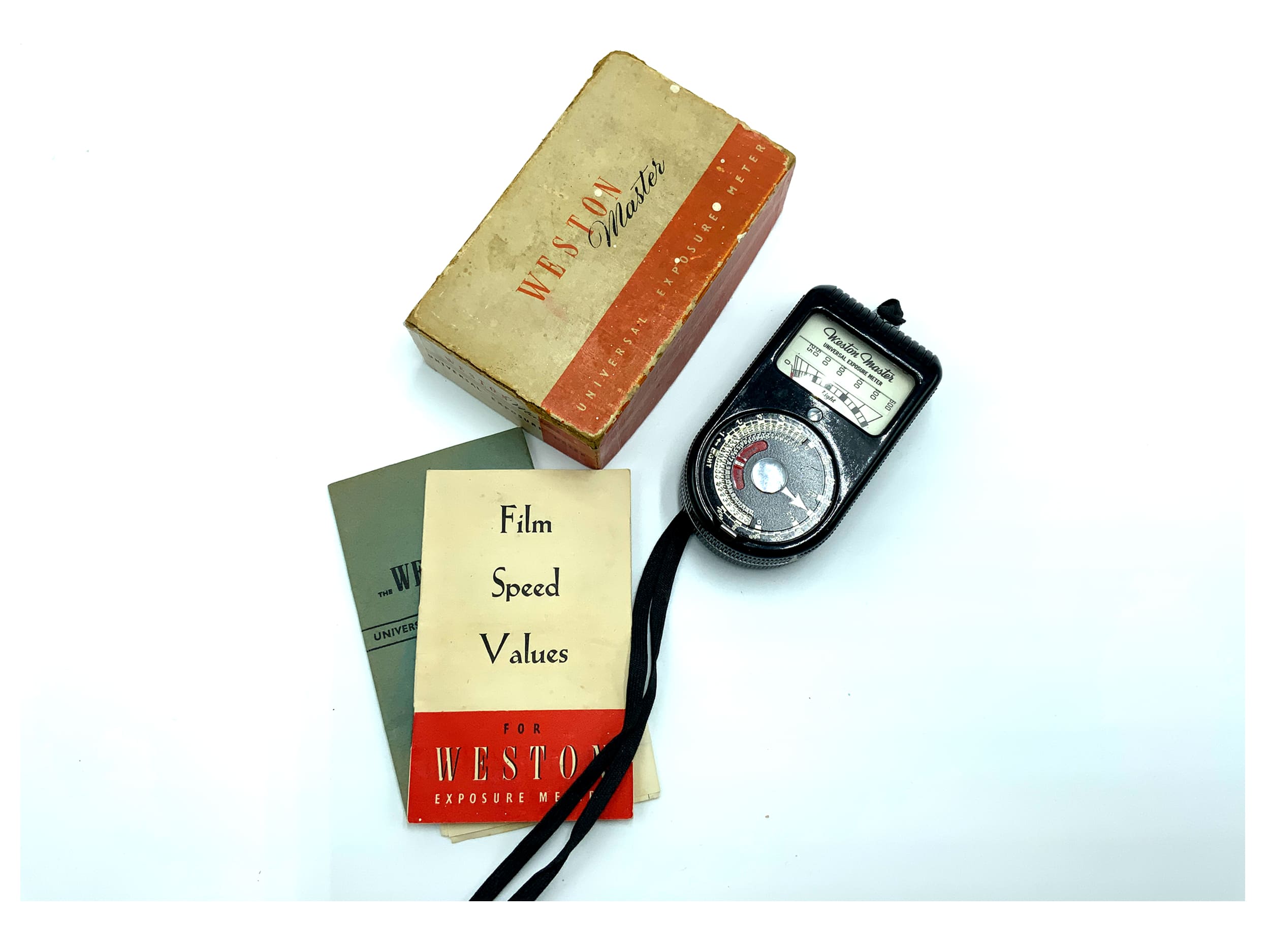Weston Master Belichtungsmesser OVP Lichtmesser light meter Lichtmeter