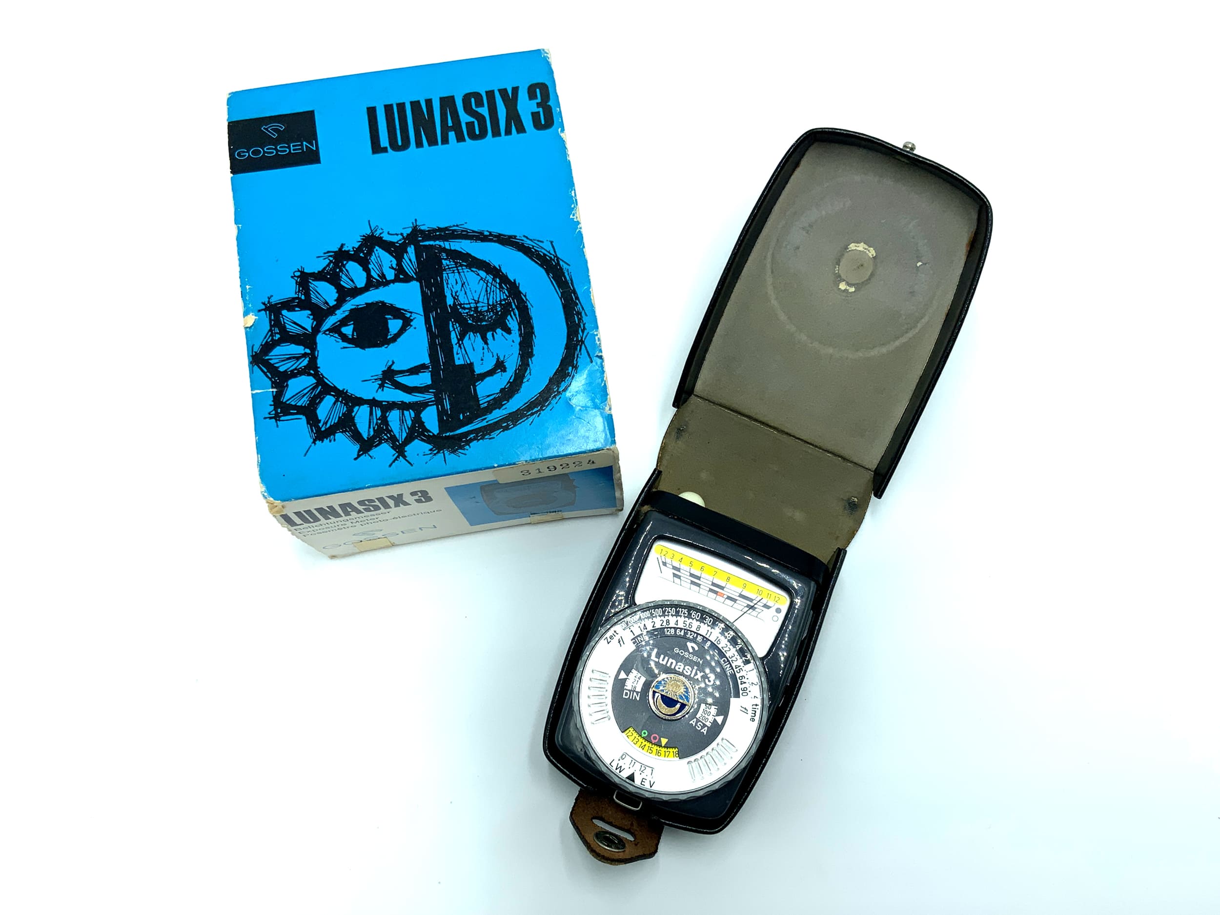 Gossen Lunasix 3 Belichtungsmesser in OVP Lichtmesser light meter Lichtmeter