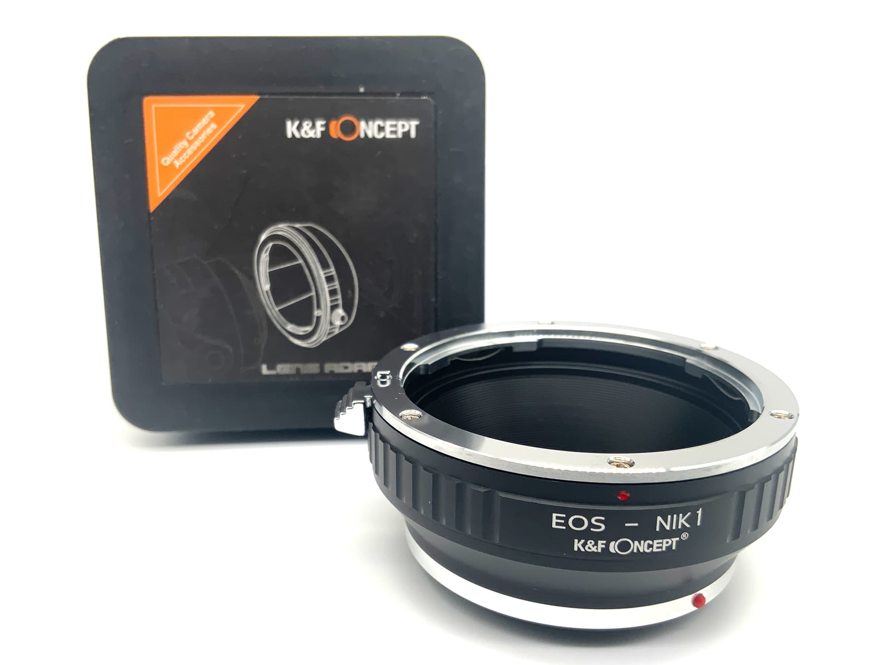 K&F Concept EOS-NIK1 Objektivadapter lens mount converter (Canon EF -> Nikon 1)