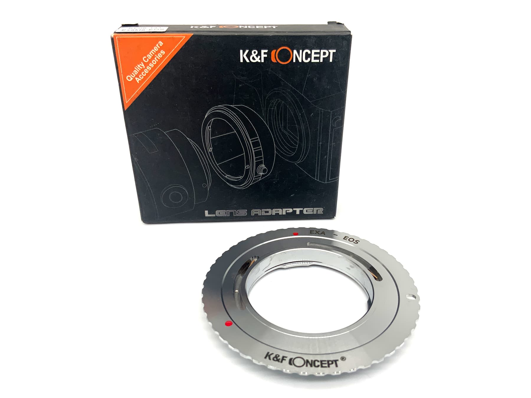 K&F Concept Exakta-EOS Objektivadapter lens mount converter (Exa -> Canon EF)