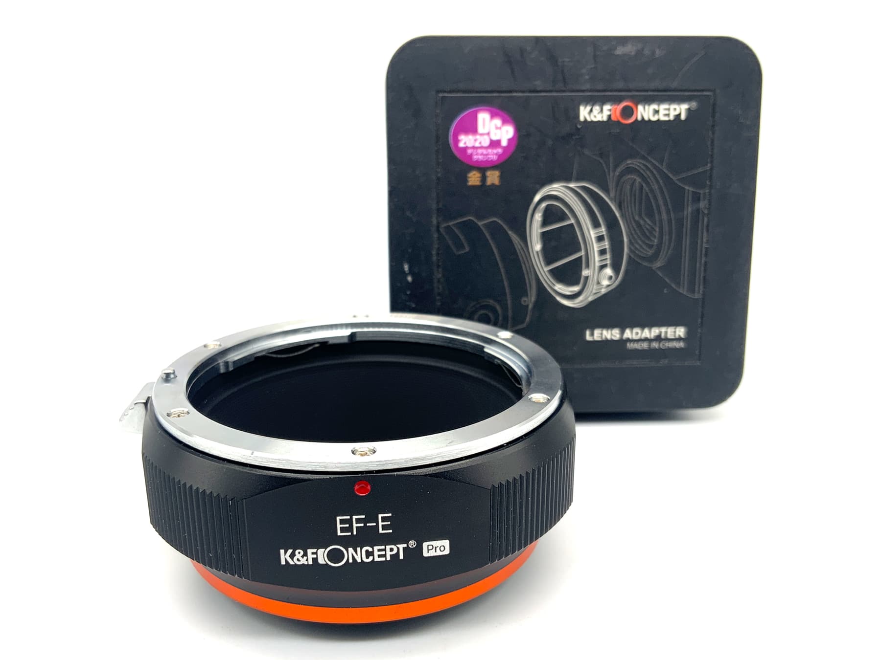 K&F Concept EF-E Pro Objektivadapter NEX EOS (Canon EF -> Sony E-Mount)