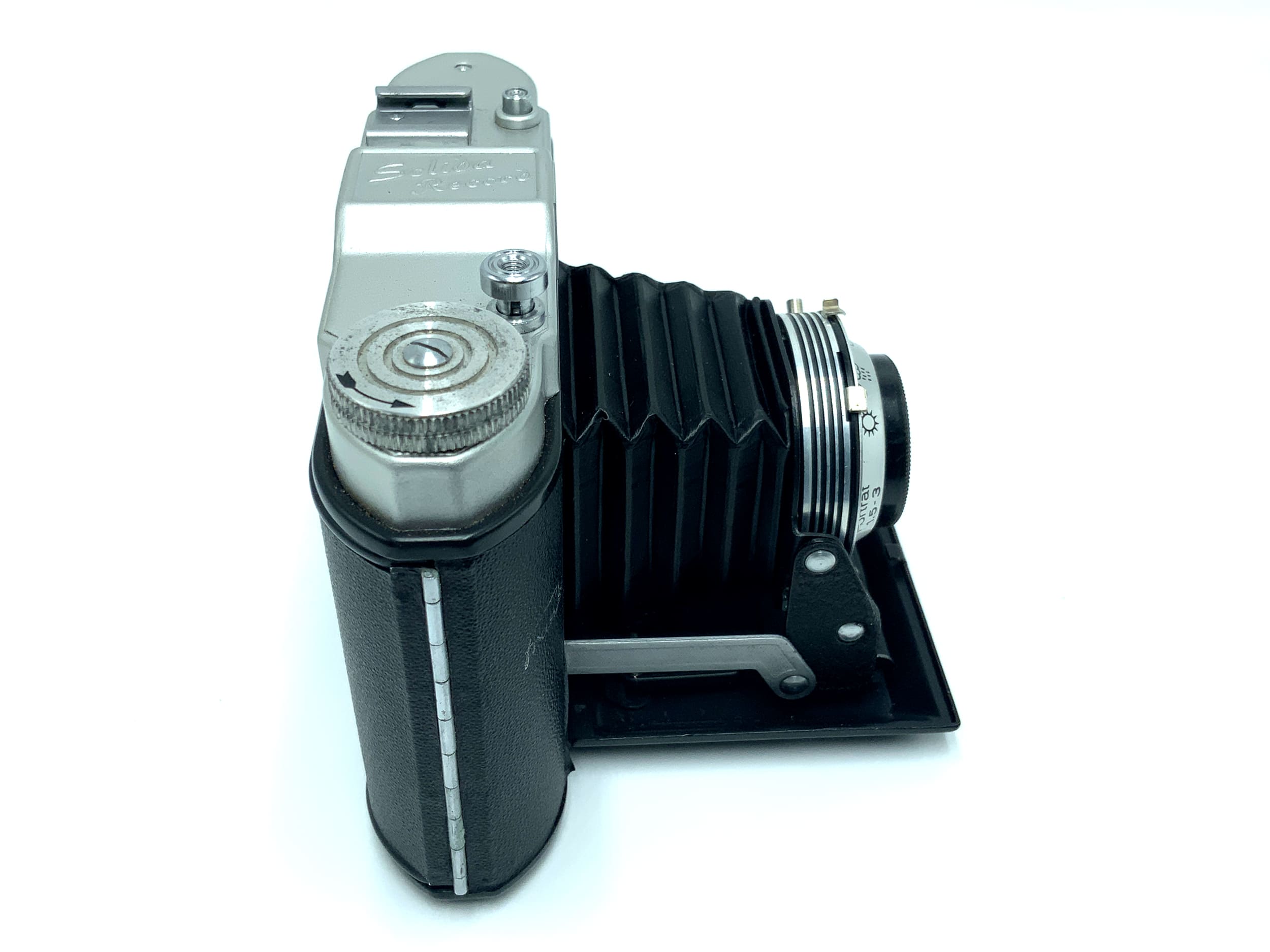 Solida Record Klappkamera mit Spezial-Objektiv 80mm 1:8 Analogkamera