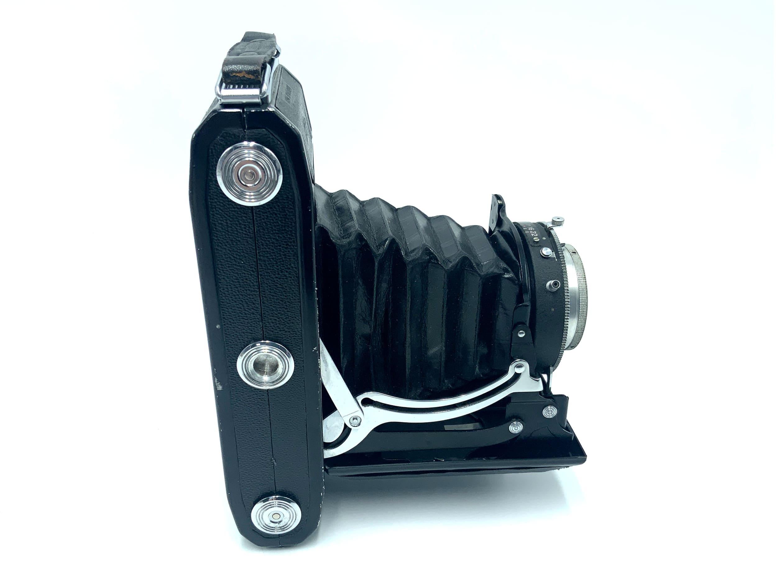 Zeiss Ikon Ercona Klappkamera mit Carl Zeiss Tessar 3,5 105mm Analogkamera