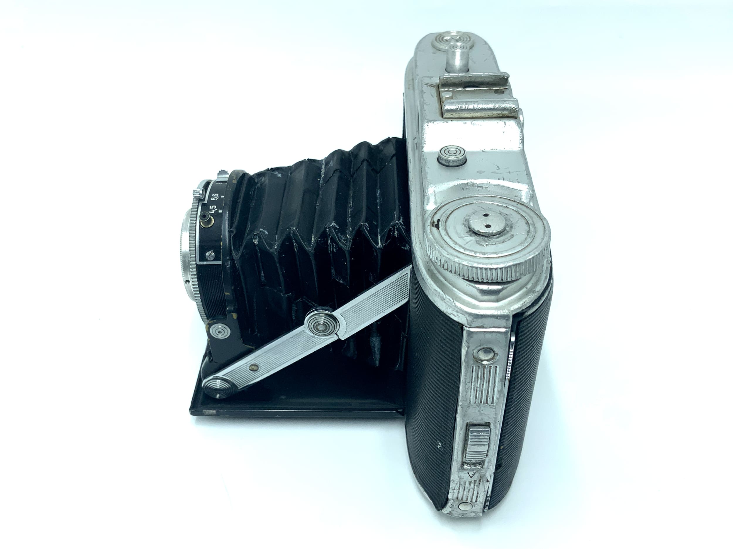 Agfa Isolette I Klappkamera mit Agnar 1:4.5 85mm Analogkamera