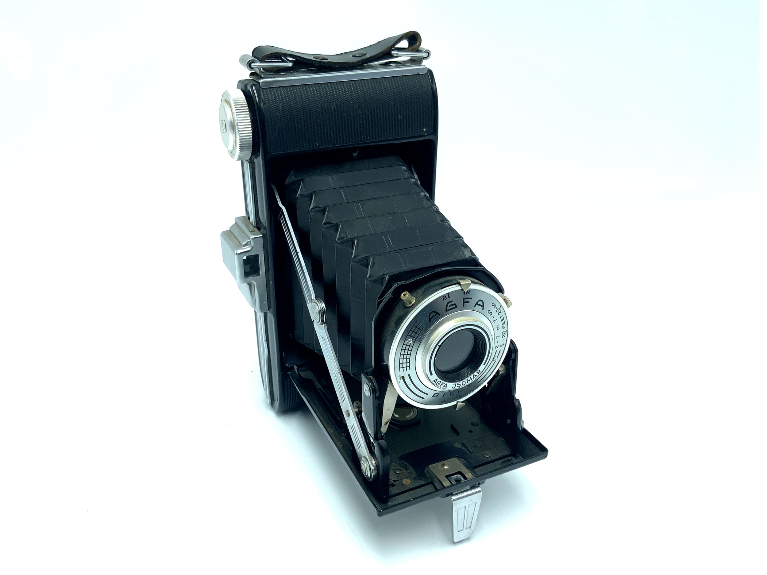 Agfa Billy Klappkamera mit Isoma Analogkamera