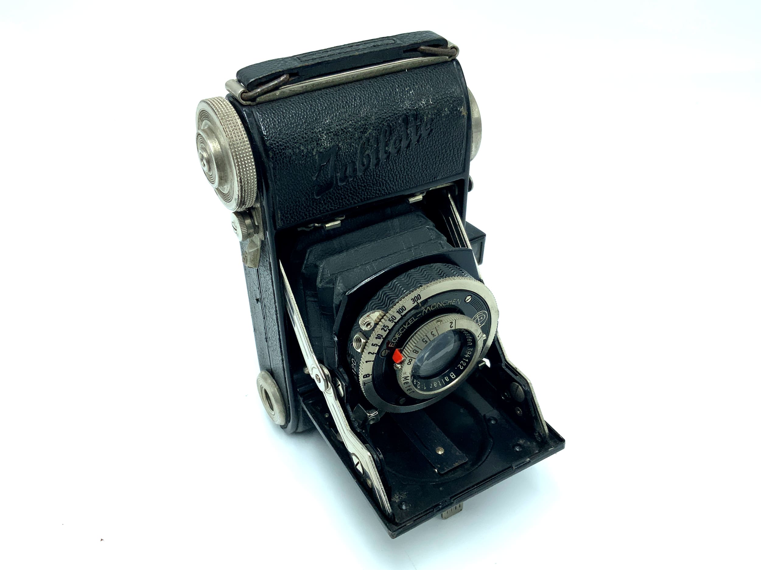Balda Jubilette Klappkamera mit Dresden Baltar 5cm 1:2.9 Analogkamera