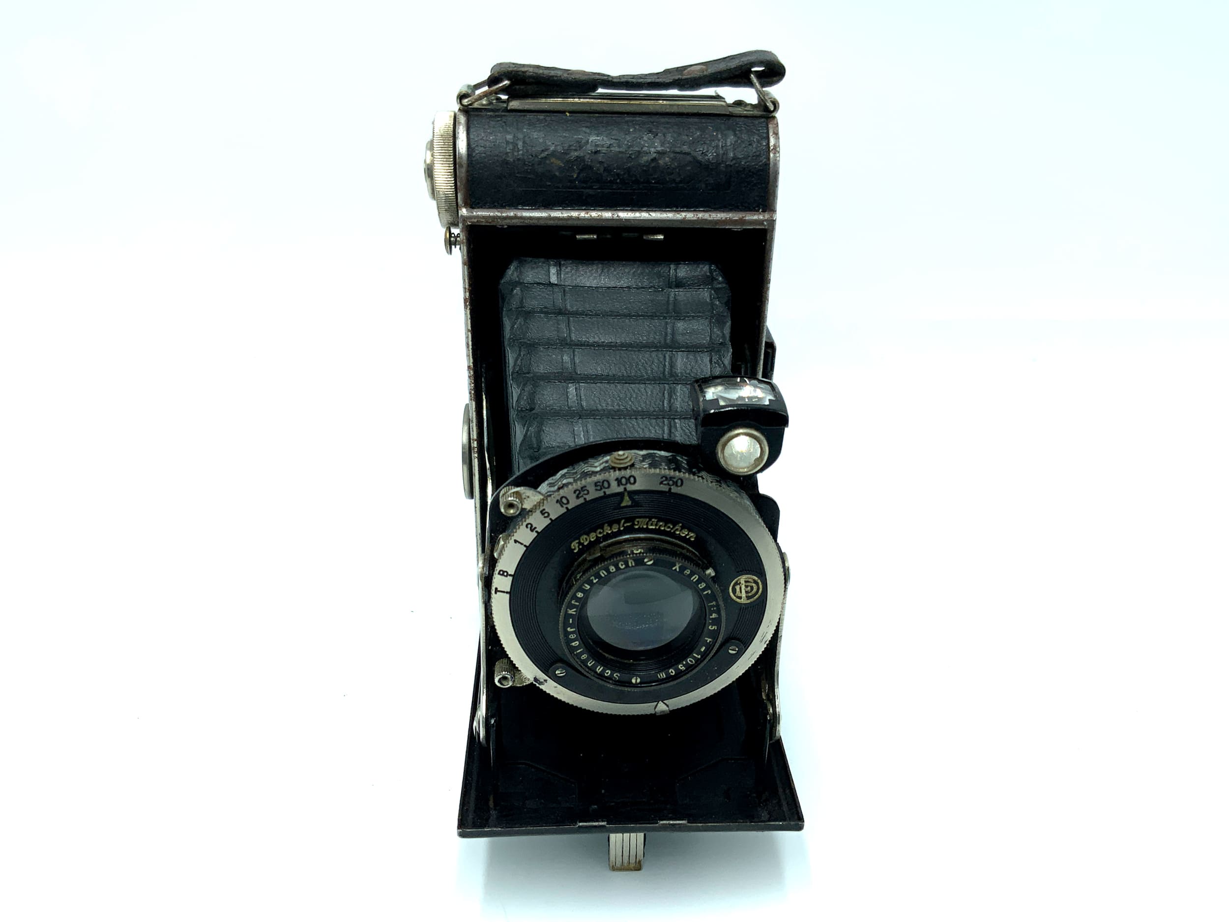 Balda Klappkamera mit Schneider-Kreuznach Xenar 10,5cm 1:4.5 Analogkamera