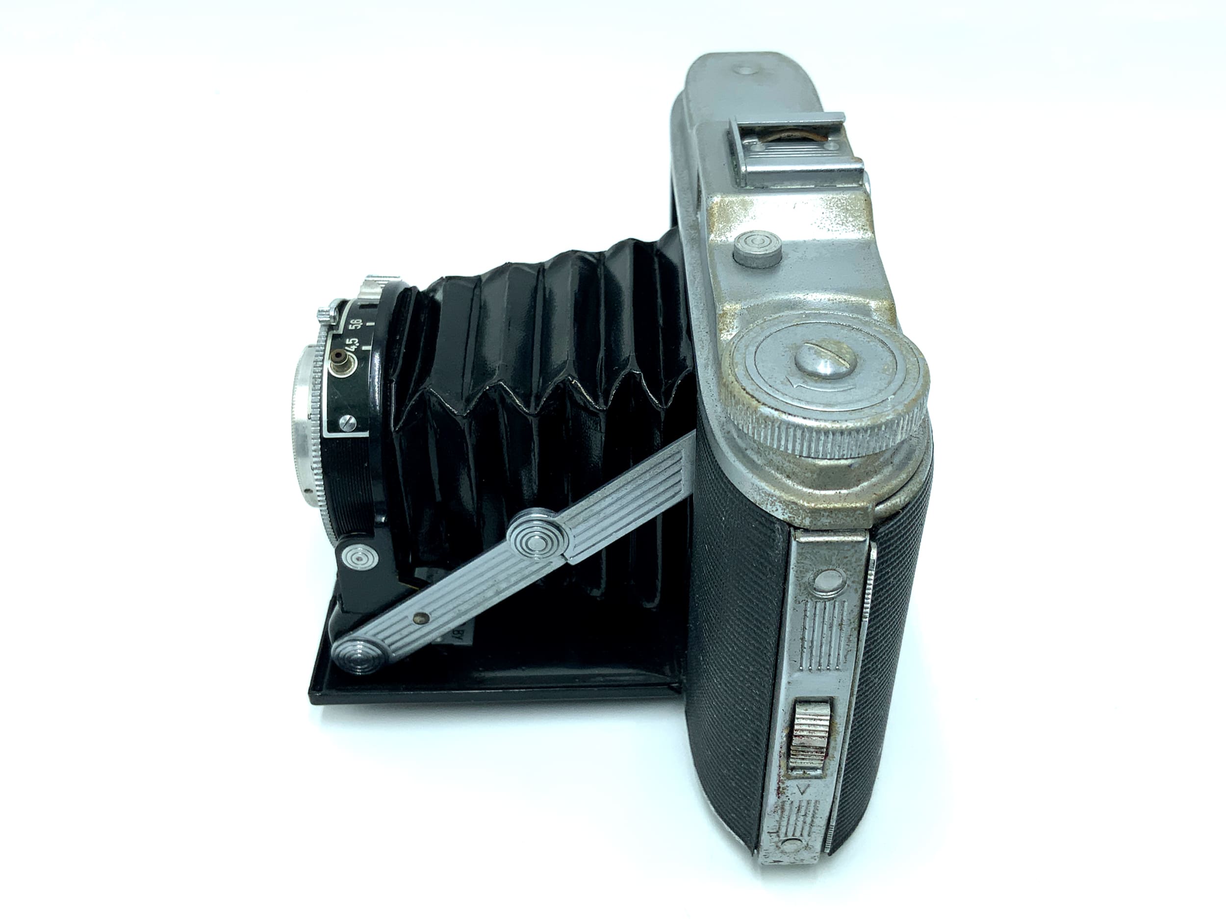 Ansco Speedex 4.5 Klappkamera mit Agfa Agnar 85mm 1:4.5 Analogkamera