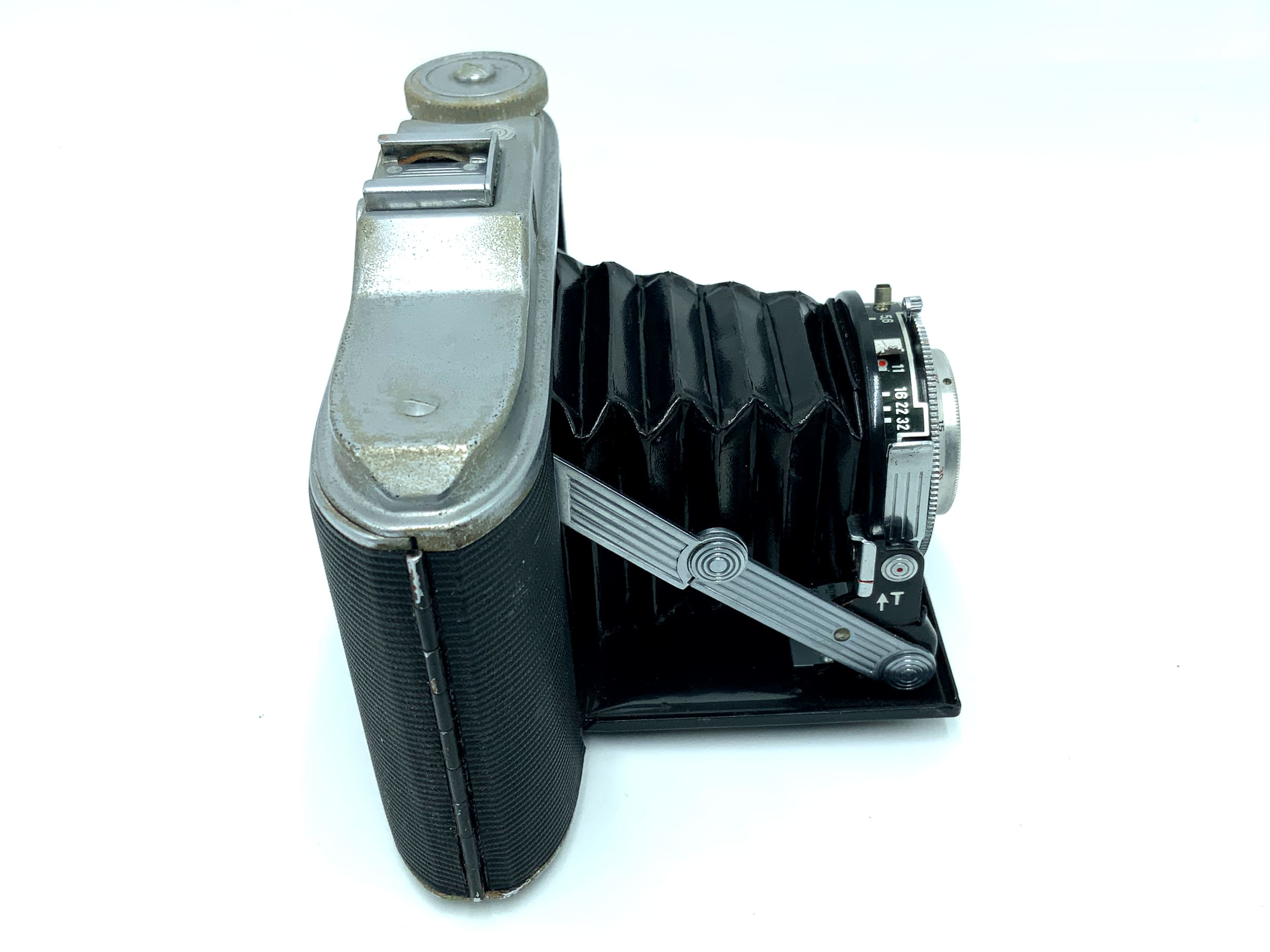Ansco Speedex 4.5 Klappkamera mit Agfa Agnar 85mm 1:4.5 Analogkamera