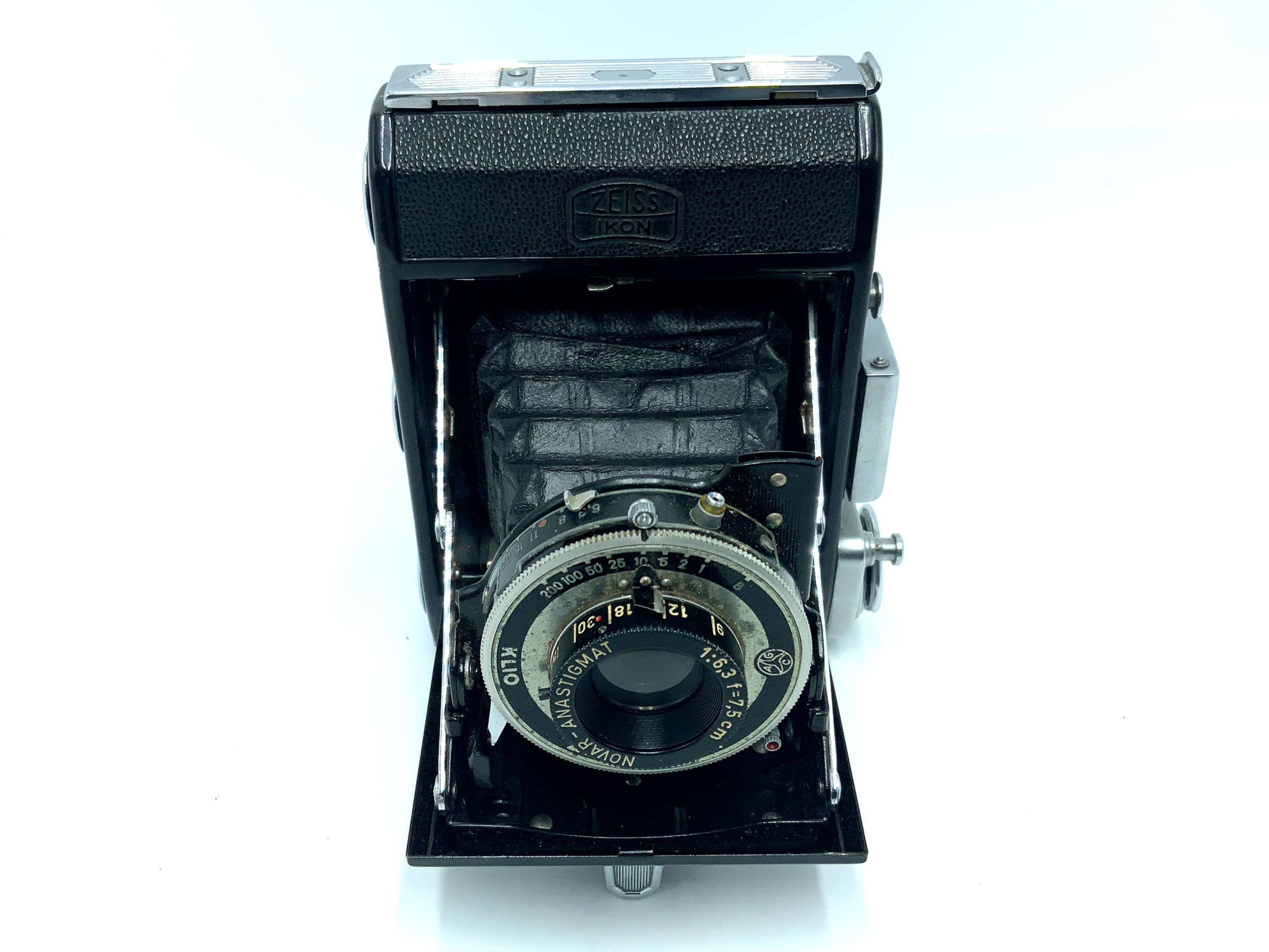 Zeiss Ikon Ikonta 521 Klappkamera mit Novar-Anastigmat 7,5cm 1:6,3 Analogkamera