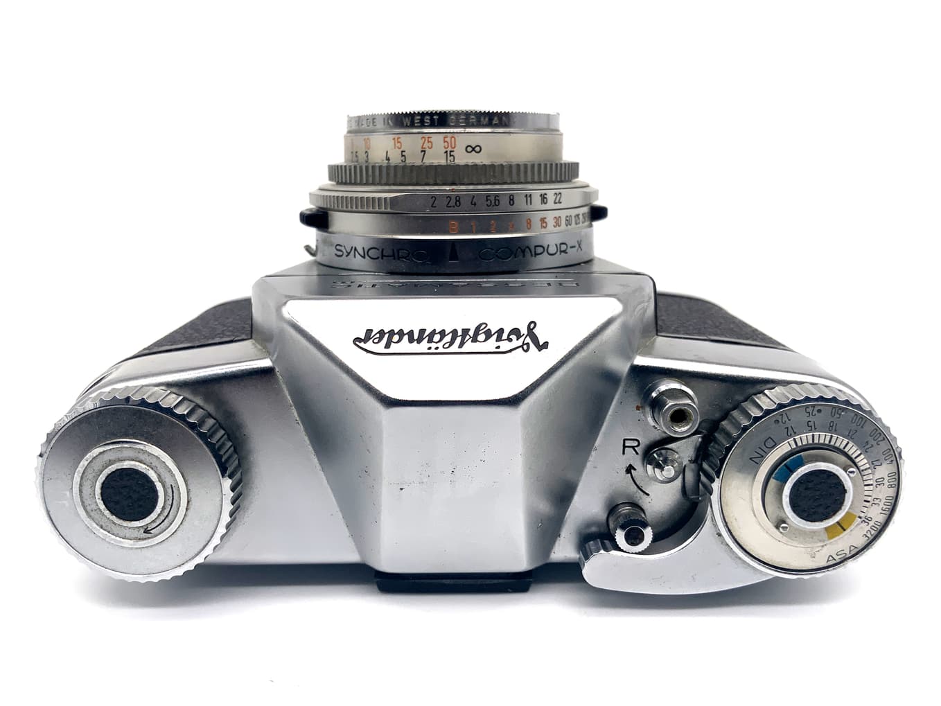 Voigtländer Bessamatic M SLR 35mm SLR analog Body (Color-Lanthar 2.8/50)