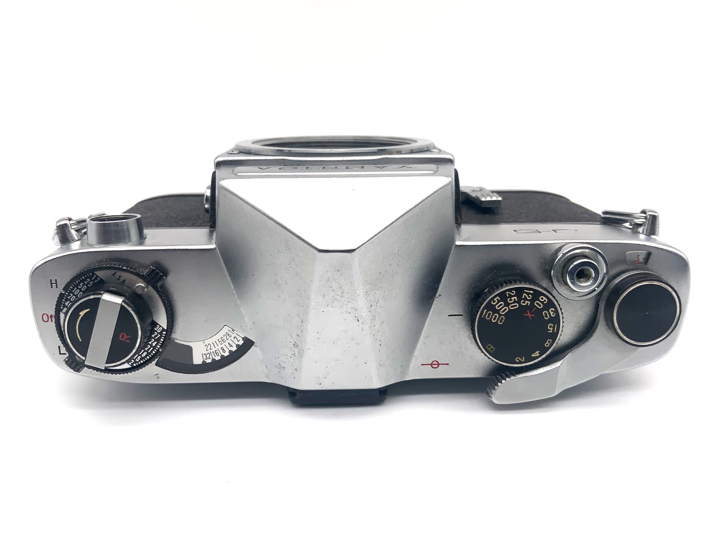 Yashica J-5 SLR 35mm Spiegelreflexkamera analog Body Gehäuse (M42)
