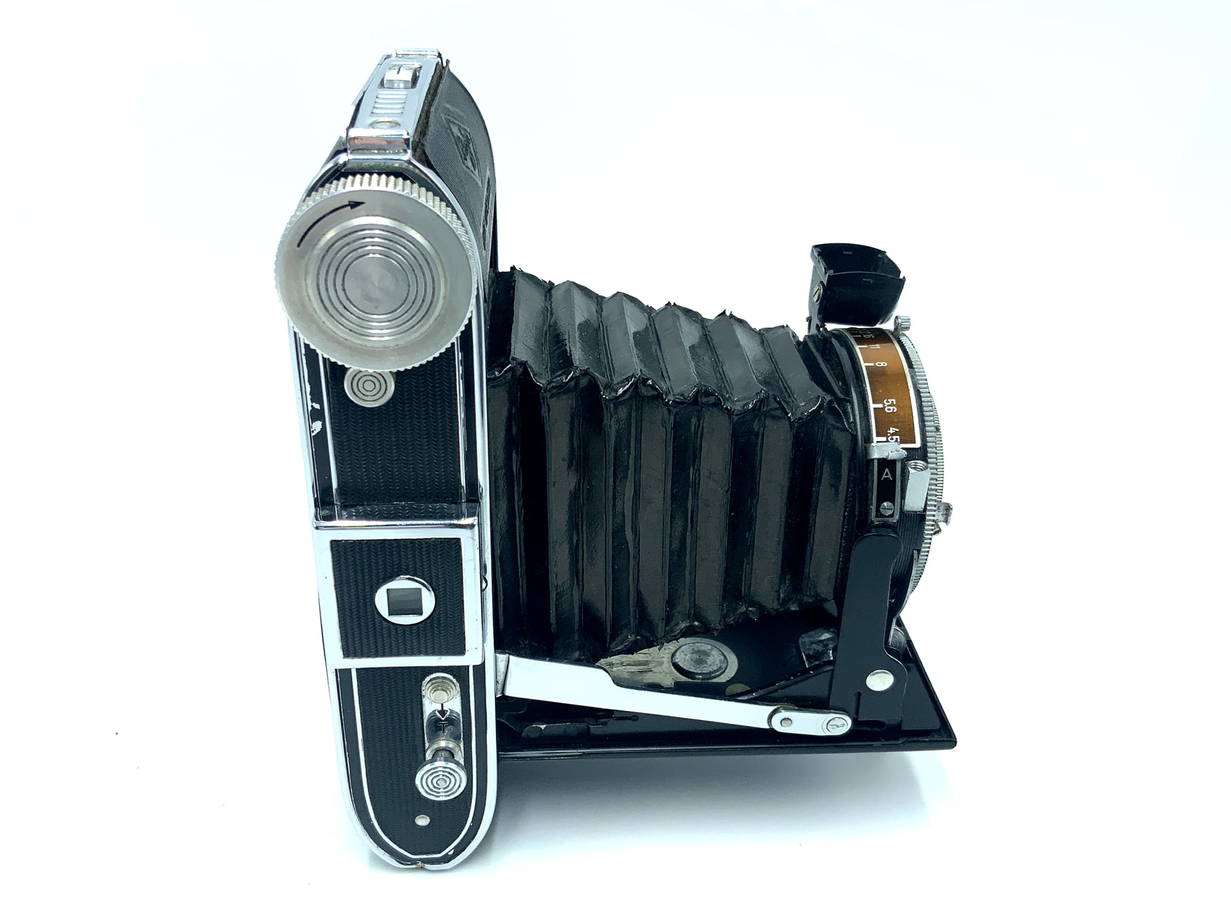 Agfa Billy-Record Klappkamera mit Apotar 1:4,5 f=105mm Analogkamera