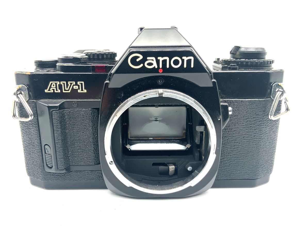 Canon AV-1 SLR 35mm Spiegelreflexkamera analog Body Gehäuse (Canon FD)