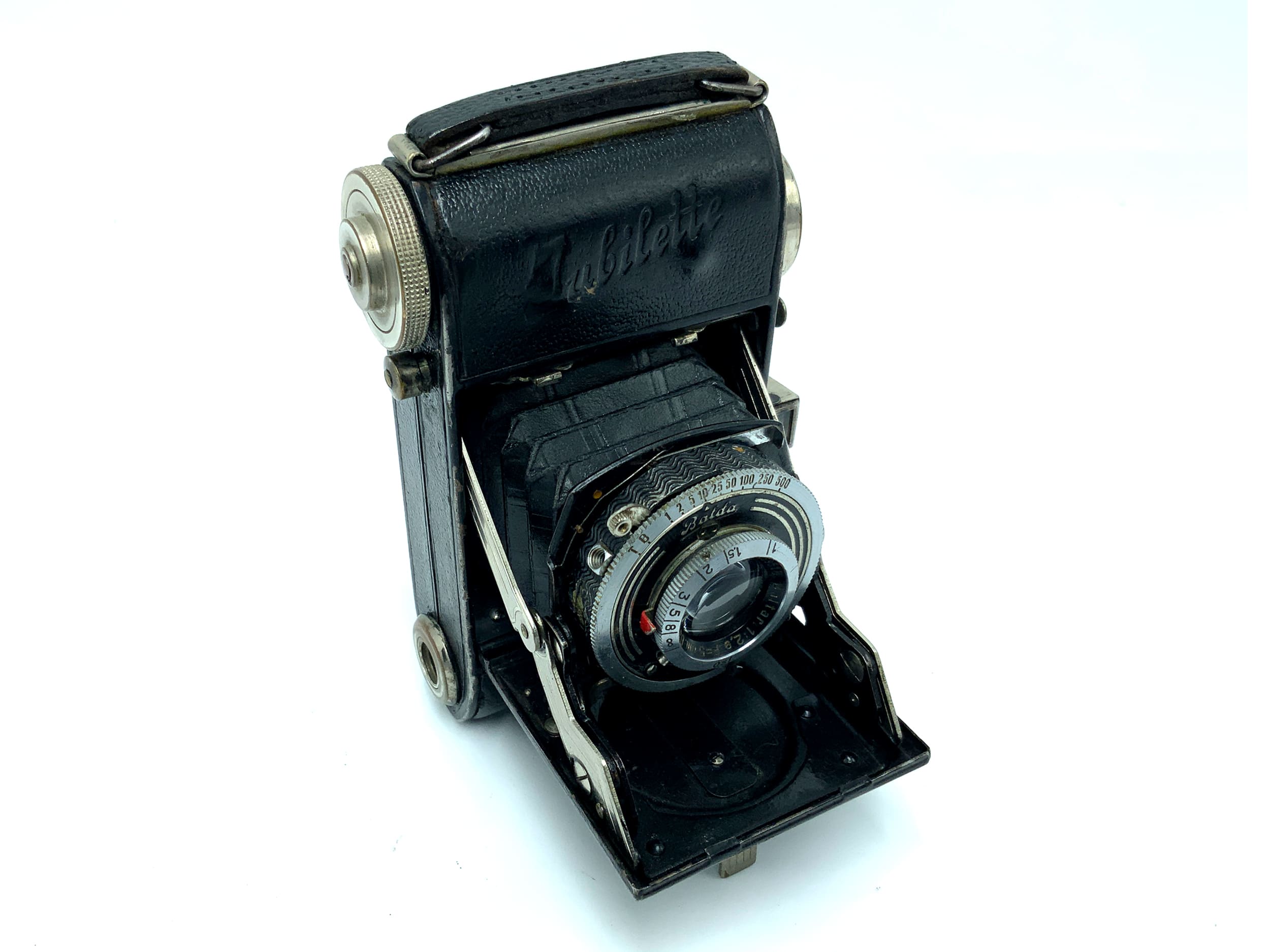 Balda Jubilette Klappkamera mit Baltar 5cm 1:2.9 Analogkamera
