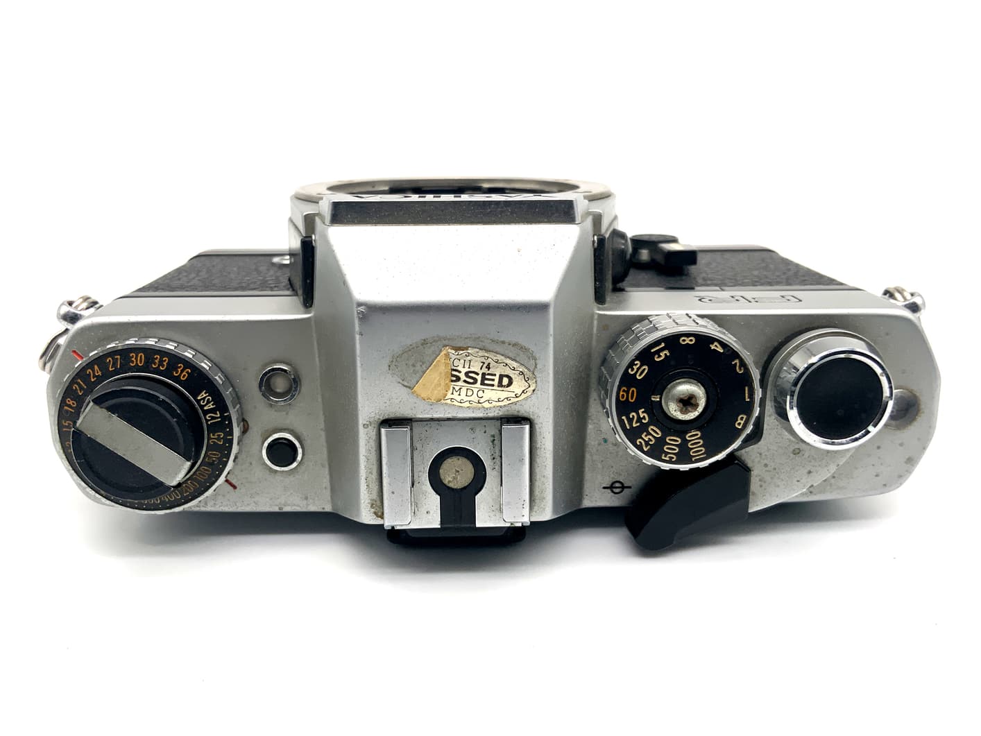 Yashica FR SLR 35mm Spiegelreflexkamera analog Body Gehäuse (Yashica/Contax)