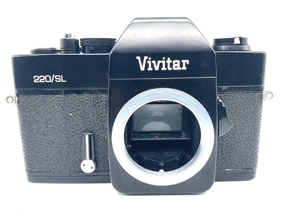 Vivitar 220/SL SLR 35mm Spiegelreflexkamera analog Body Gehäuse (M42)