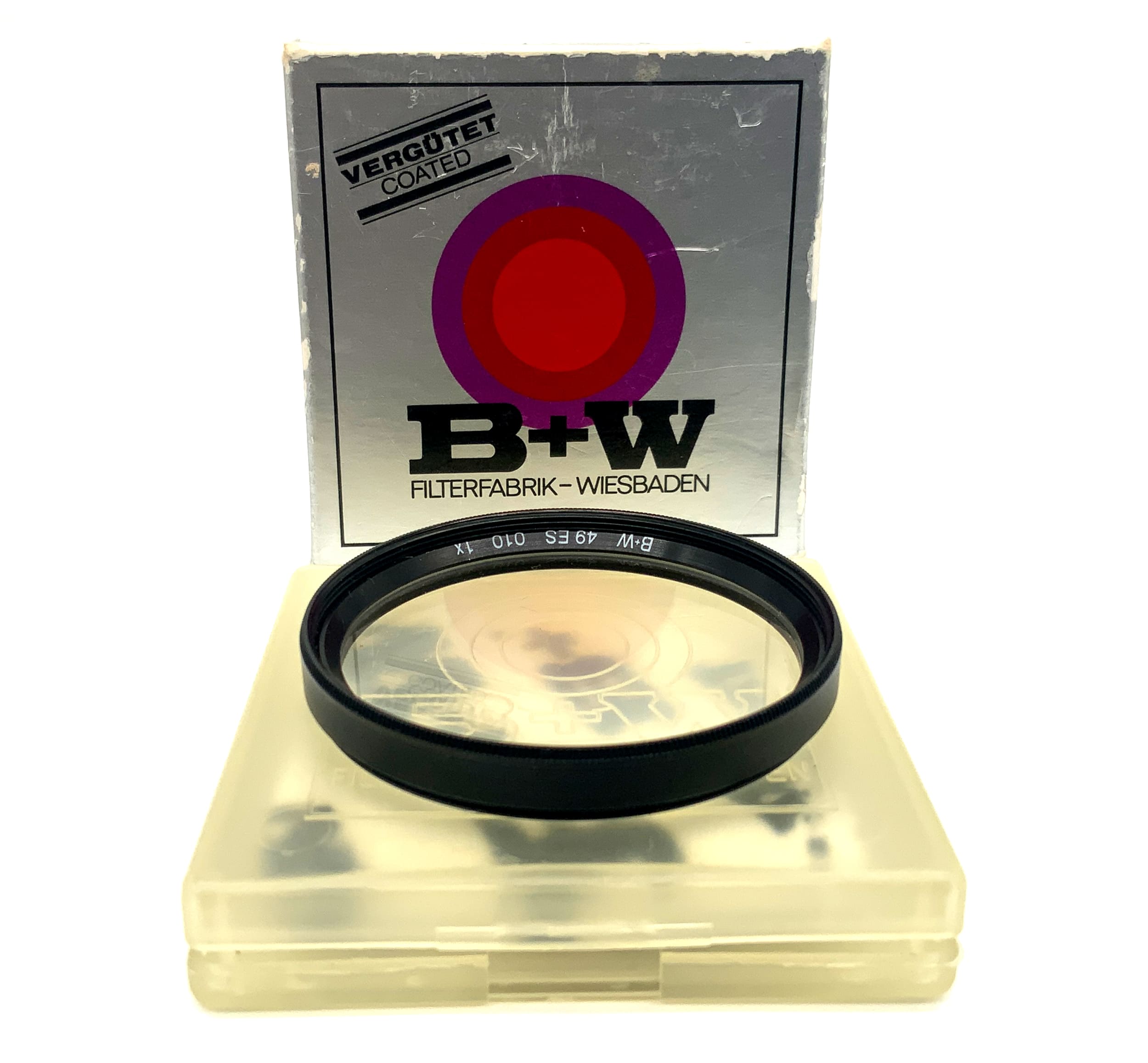 B+W UV 49ES UV-Haze 010 1x in OVP Filter 49mm Kreisförmig Filtergewinde