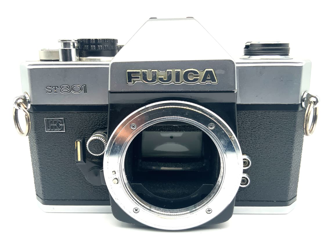 Fujica ST801 SLR 35mm Spiegelreflexkamera analog Body Gehäuse (M42)