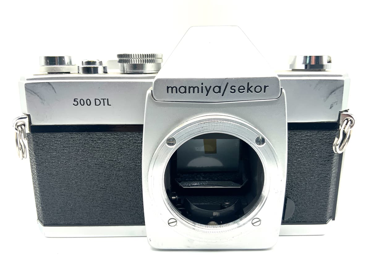 Mamiya/Sekor 500 Dtl SLR 35mm Spiegelreflexkamera analog Body Gehäuse (M42)