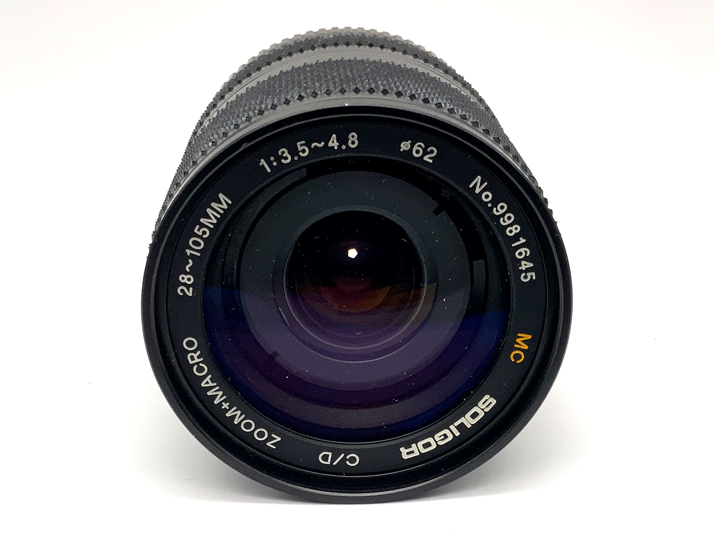 Soligor 28-105mm 1:3.5-4.8 Objektiv MC C/D Zoom+Macro Zoomobjektiv (Minolta MD)
