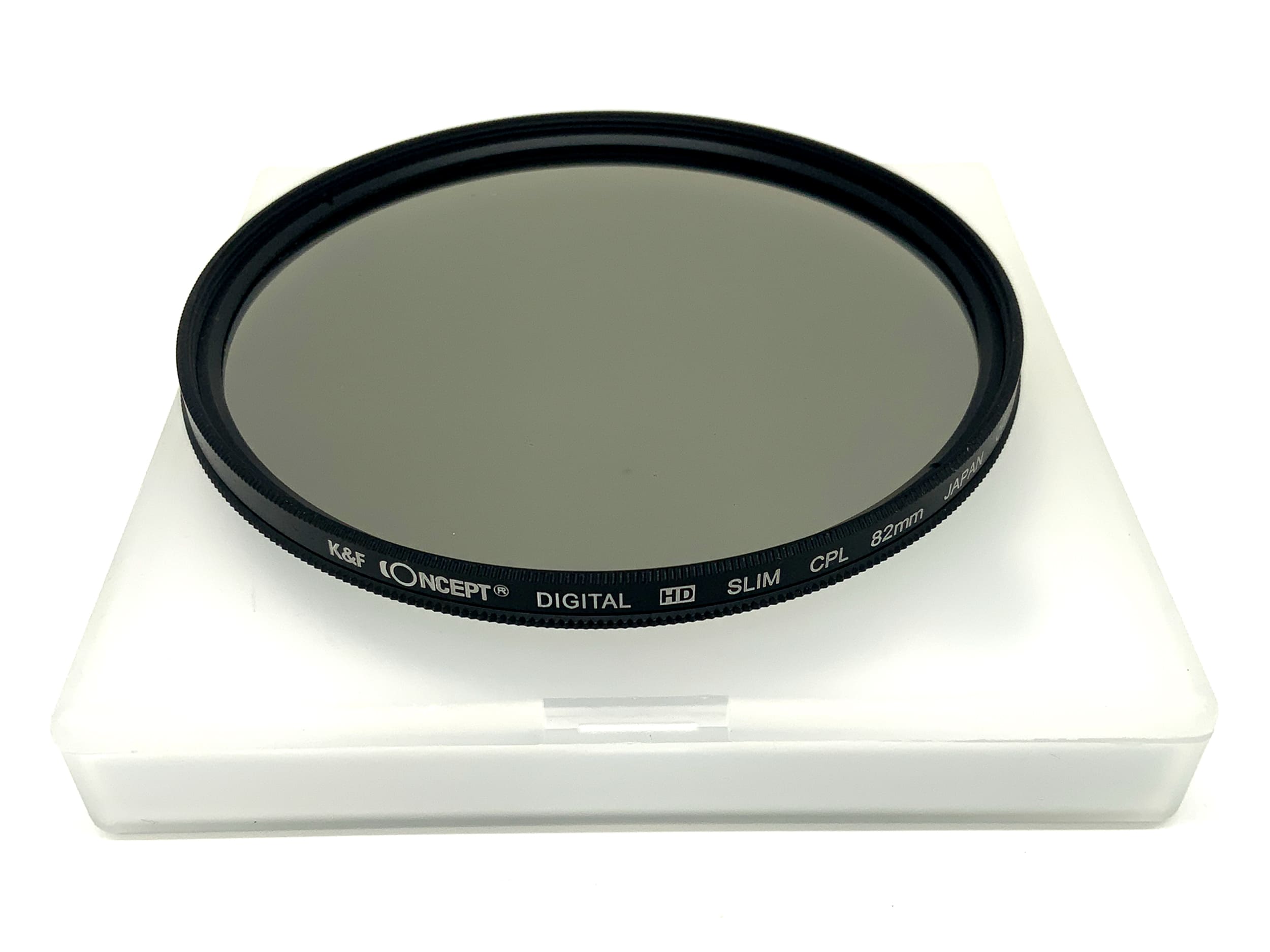 K&F Concept Polfilter Digital HD Slim CPL mit OVP Filter 82mm Filtergewinde