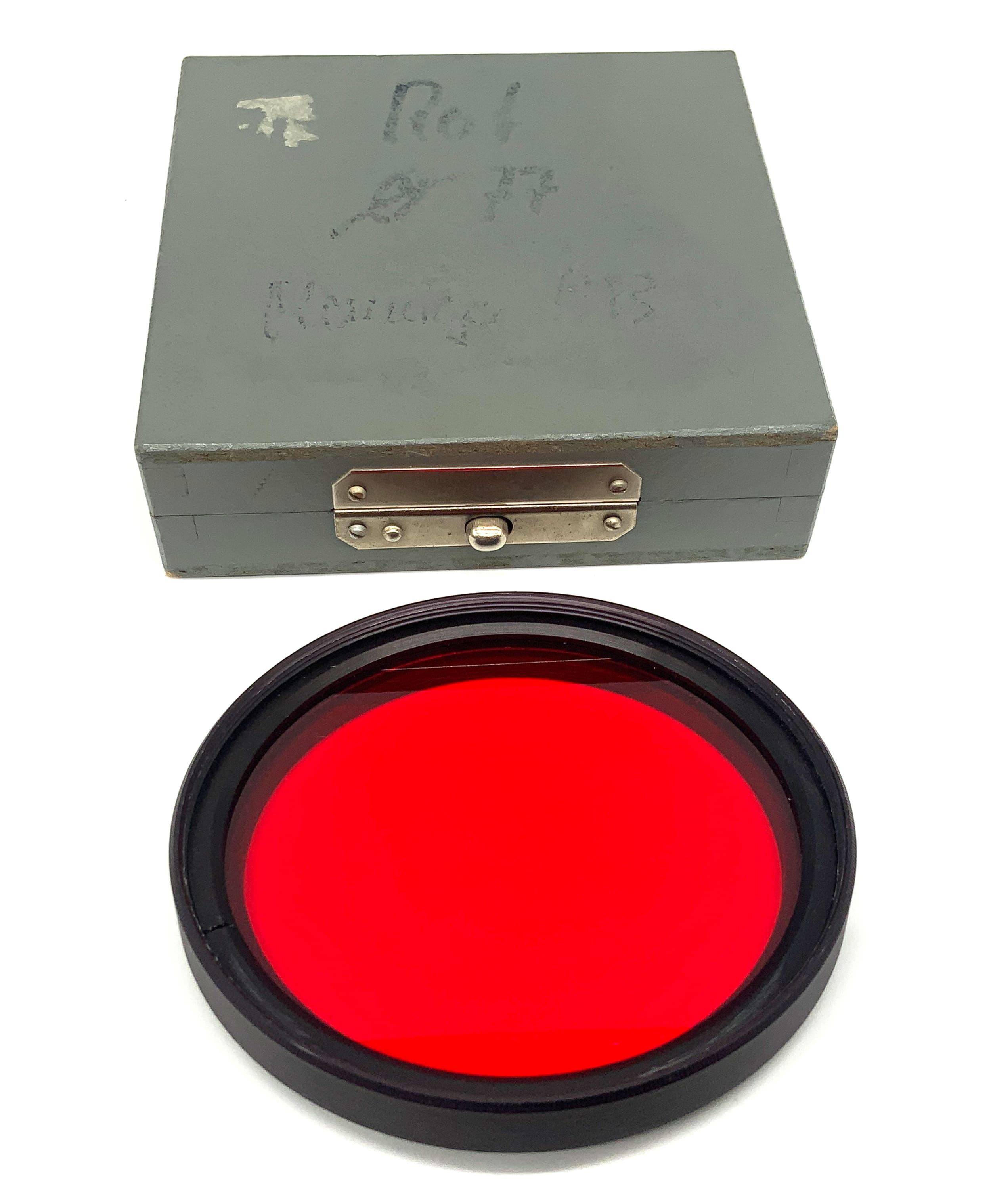 Pentacon Farbfilter Rot Red in OVP Pentacon Six Filter 77mm Filtergewinde