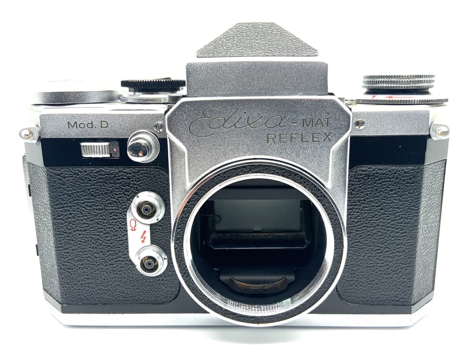 Edixa Mat Reflex Mod. D SLR 35mm Spiegelreflexkamera analog Body Gehäuse (M42)
