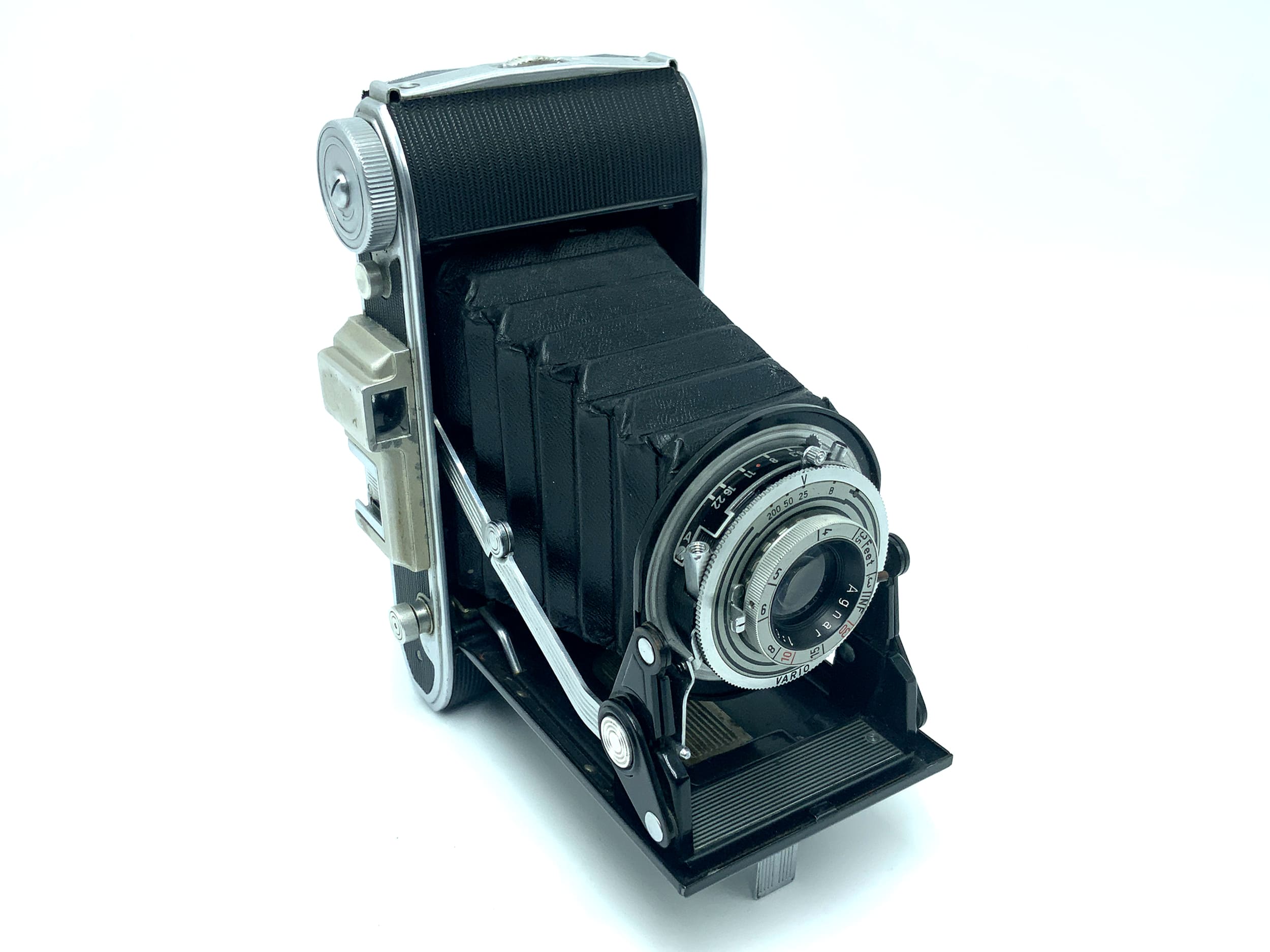 Agfa Ventura 69 US Zone Klappkamera mit Agnar 105mm 1:6.3 Analogkamera
