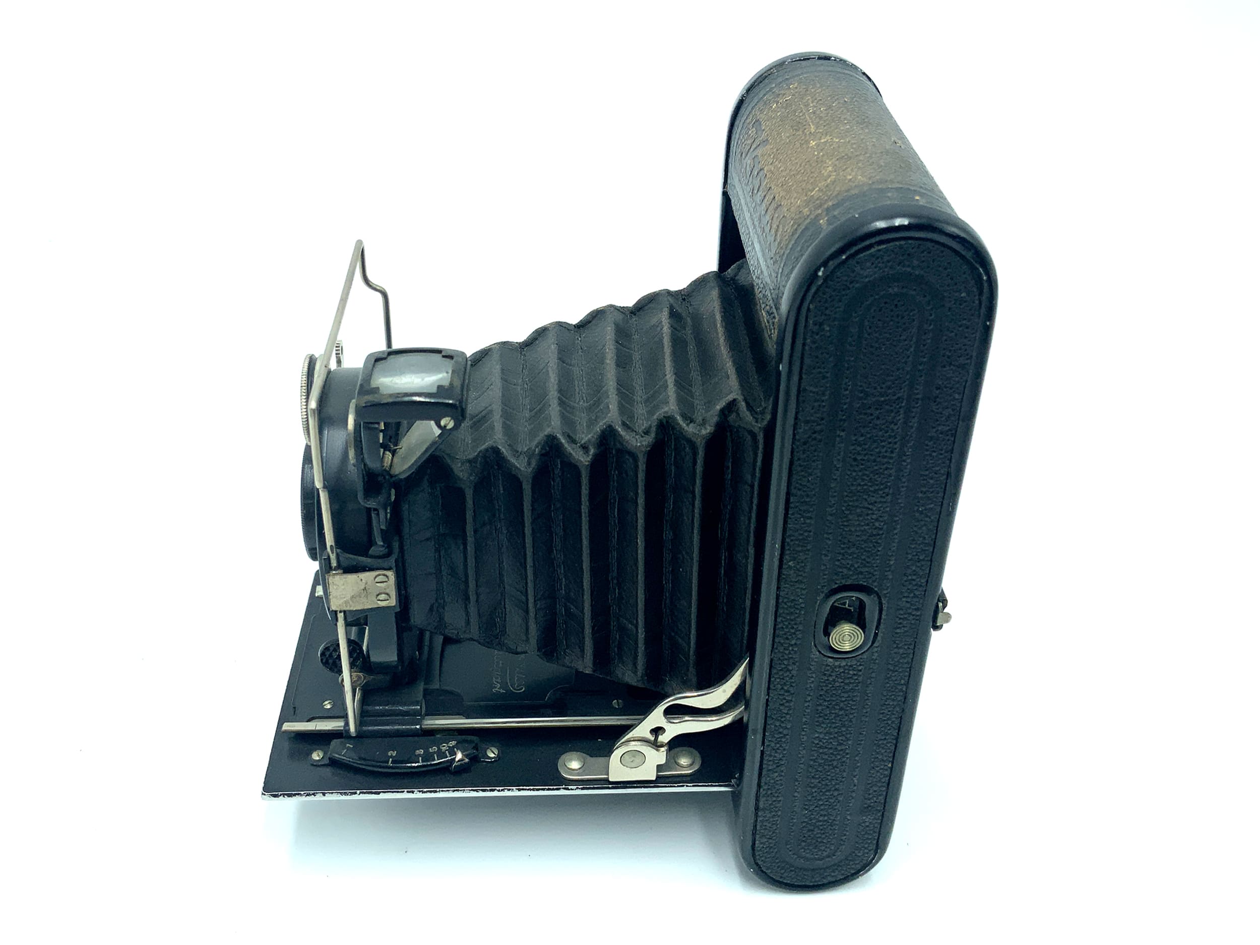 Krauss Stuttgart Rollette Klappkamera mit Rollar-Anastigmat 9cm 1:6.3