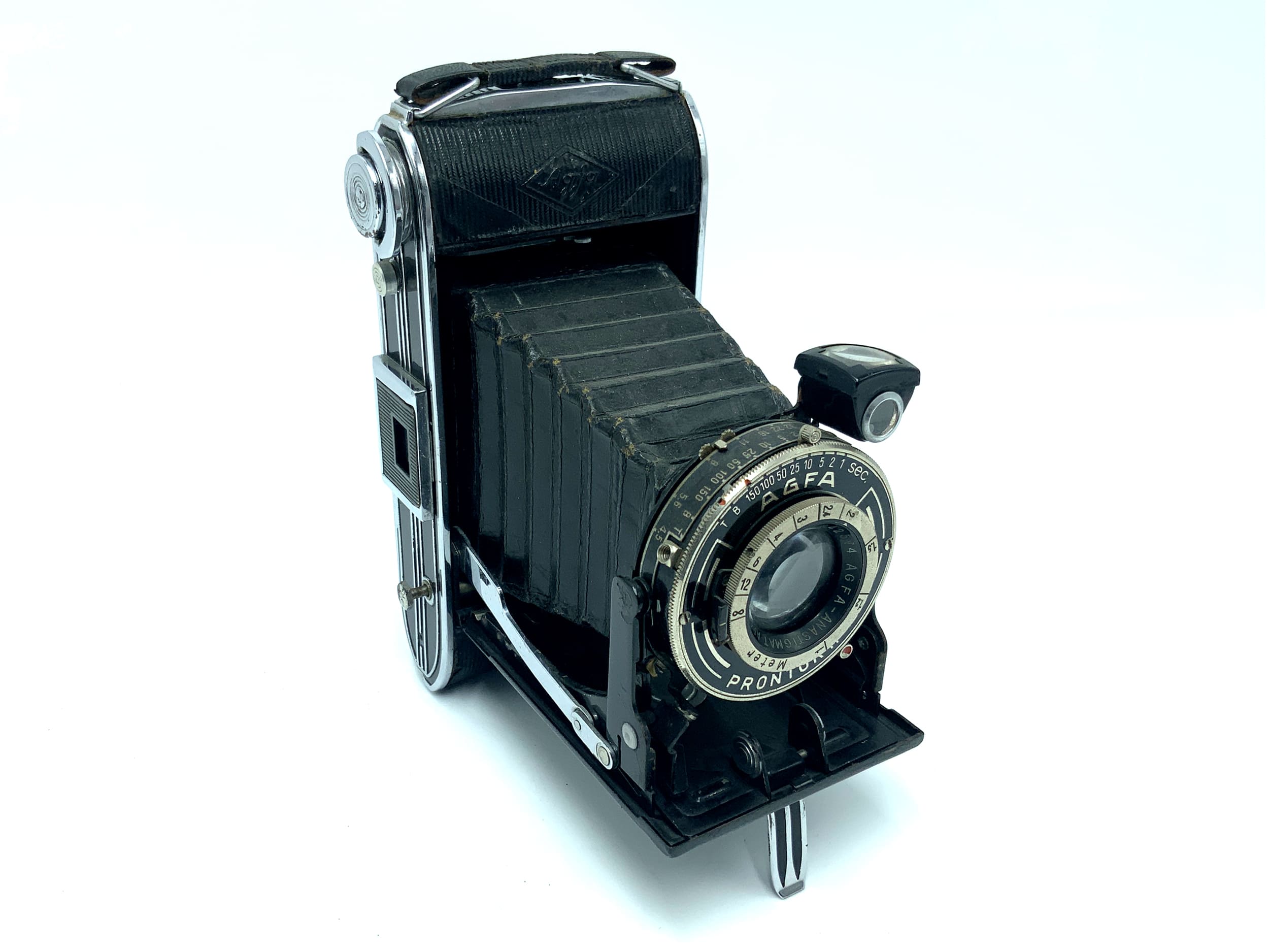 Agfa Billy Record Klappkamera mit Anastigmat Apotar 10,5cm 1:4,5 Analogkamera